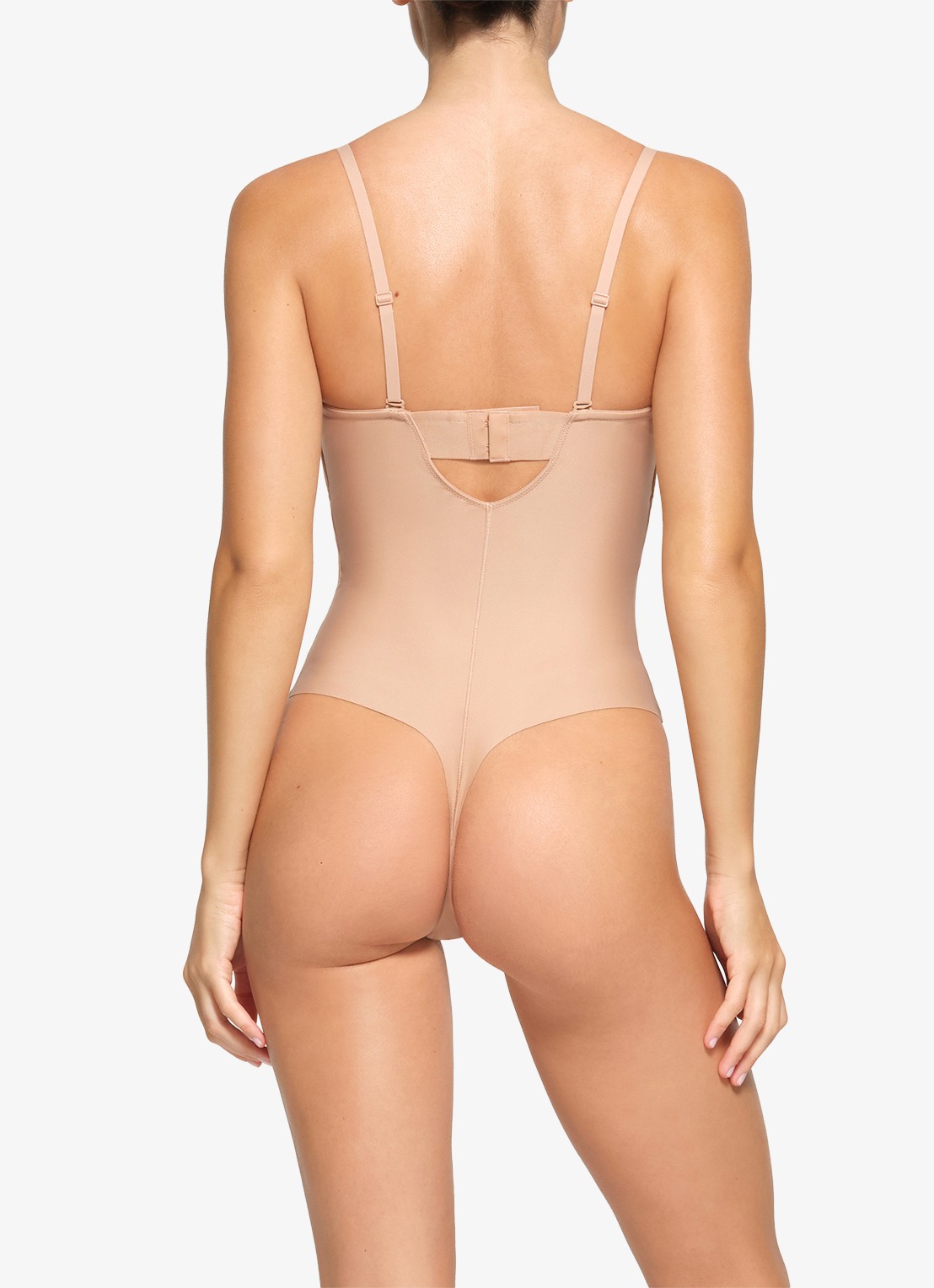 SKIMS Skims Body corrigerende stringbody met beugel - achterkant 4 beige