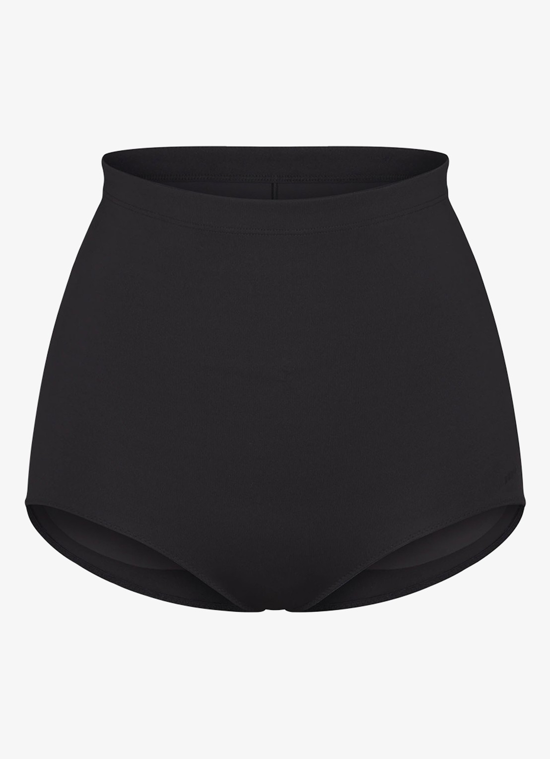 SKIMS Skims Body mid waisted slip met padding  - voorkant 4 zwart
