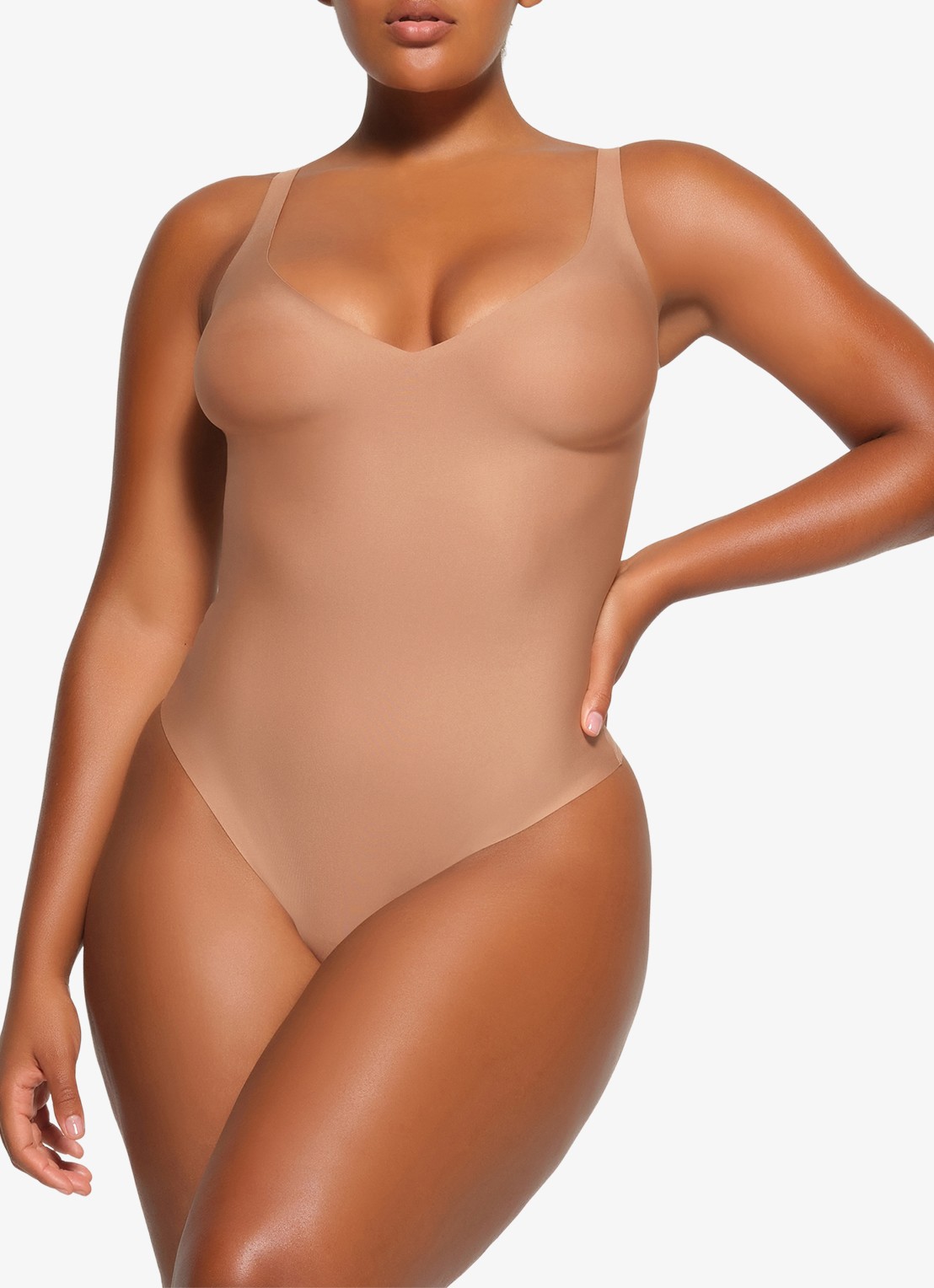 SKIMS Skims Body plunge stringbody - detail 2 beige