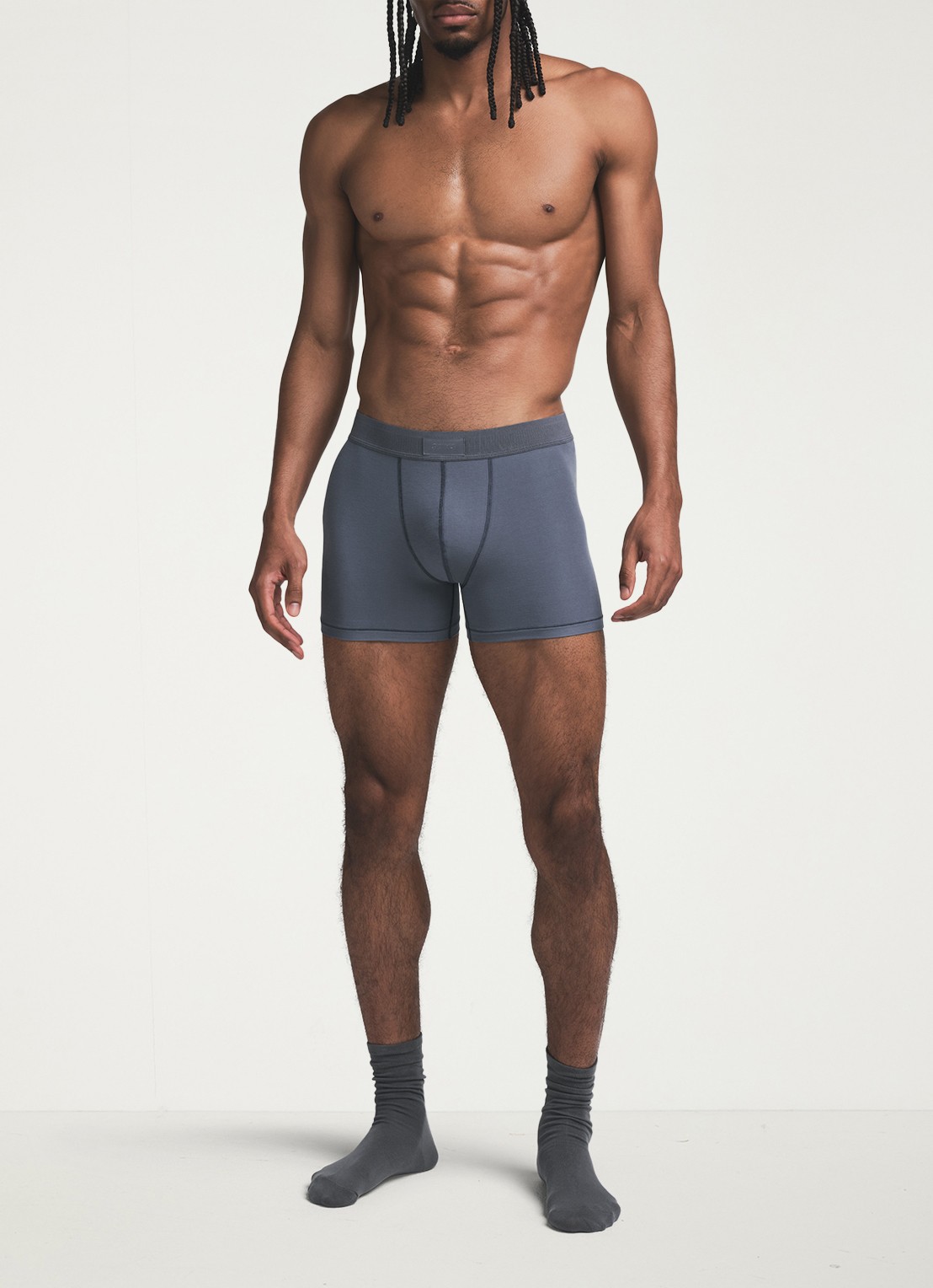 SKIMS Skims Cotton 3" boxershorts in 3-pack - detail 3 bruin