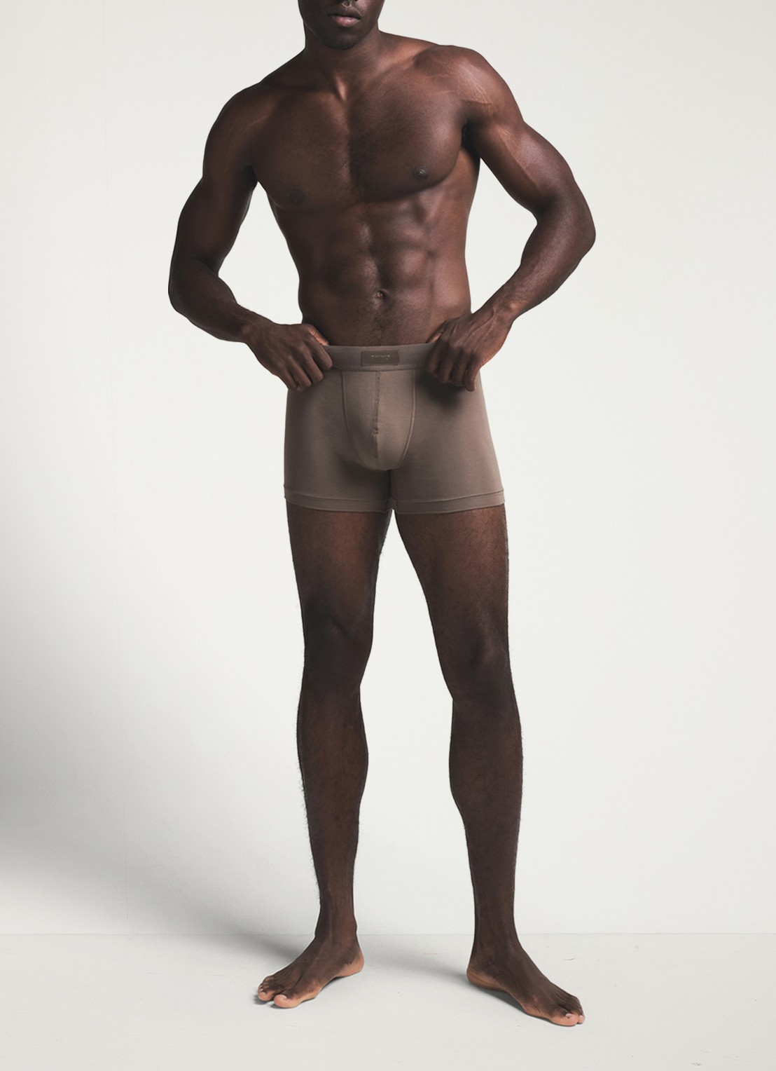 SKIMS Skims Cotton 3" boxershorts in 3-pack - achterkant lindegroen