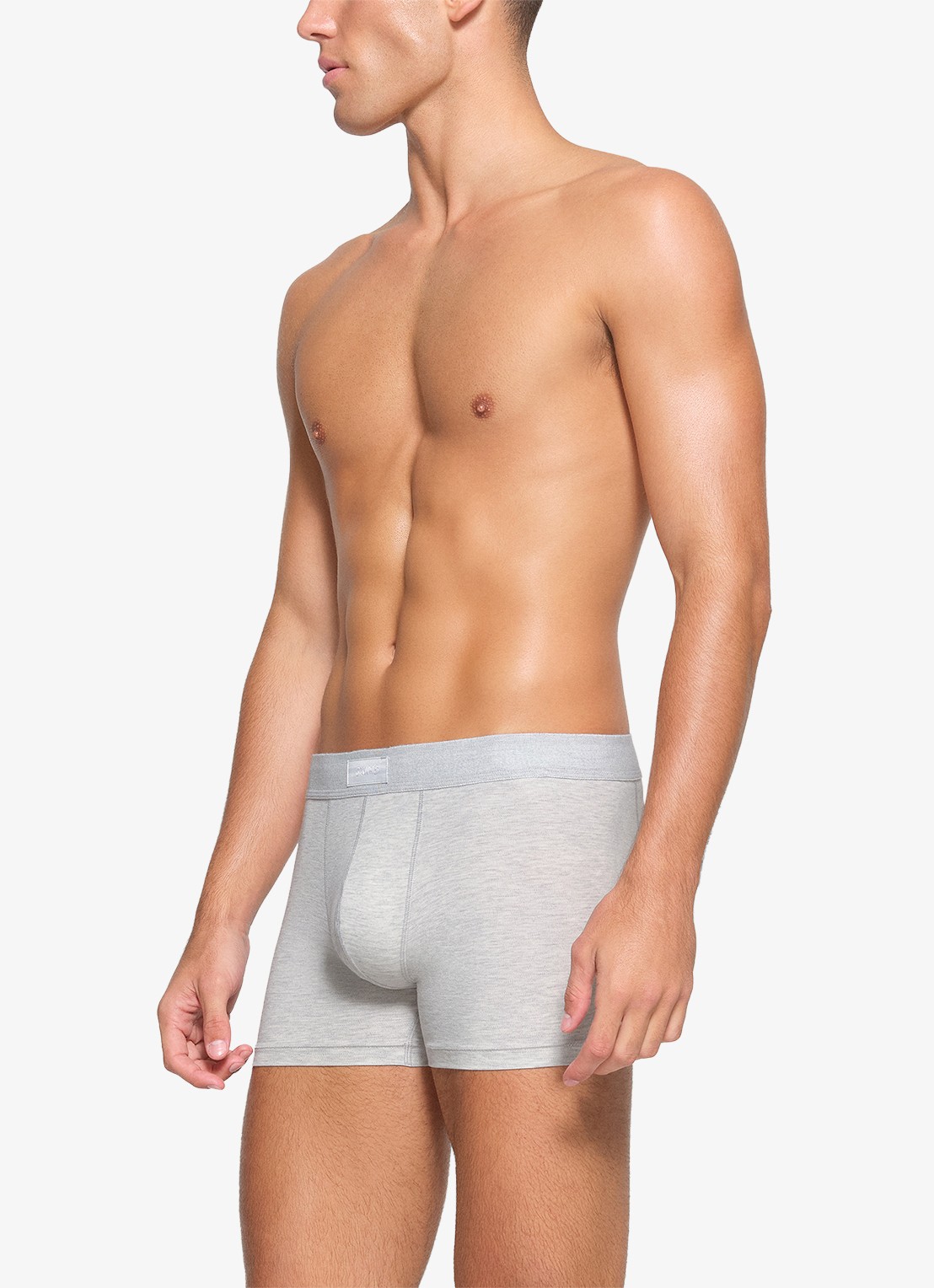 SKIMS Skims Cotton 3" boxershorts in 3-pack - detail 4 grijsmele