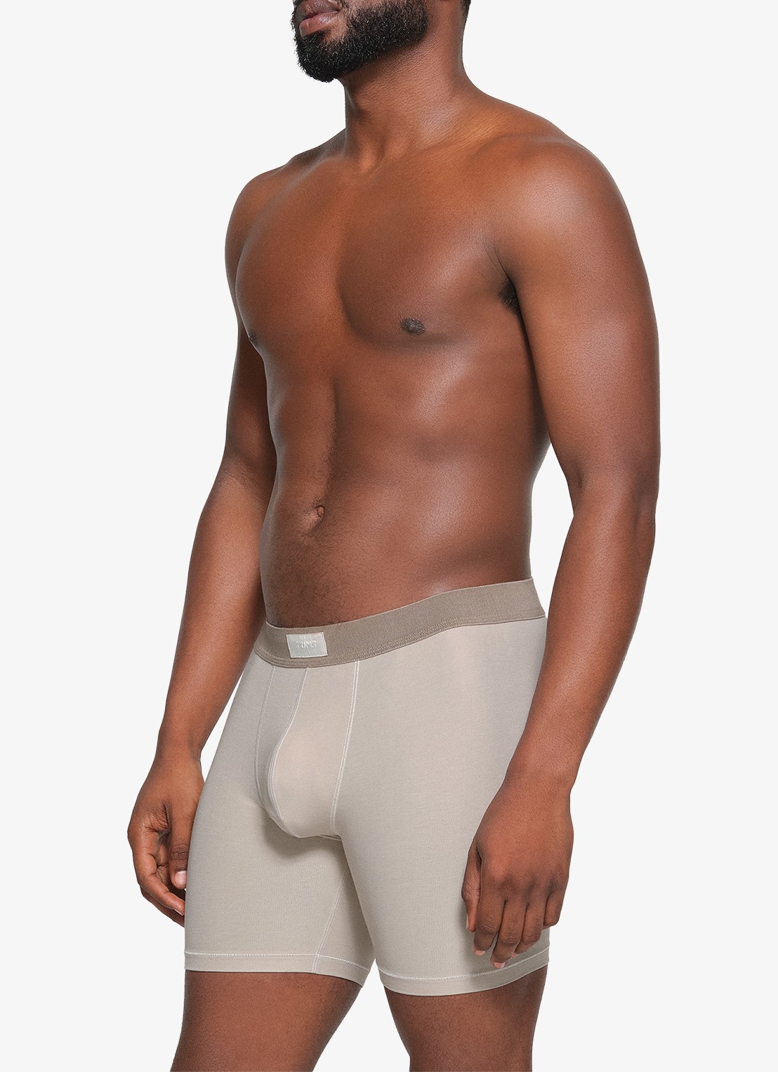 SKIMS Skims Cotton 5" boxershorts in 3-pack - detail 4 taupe