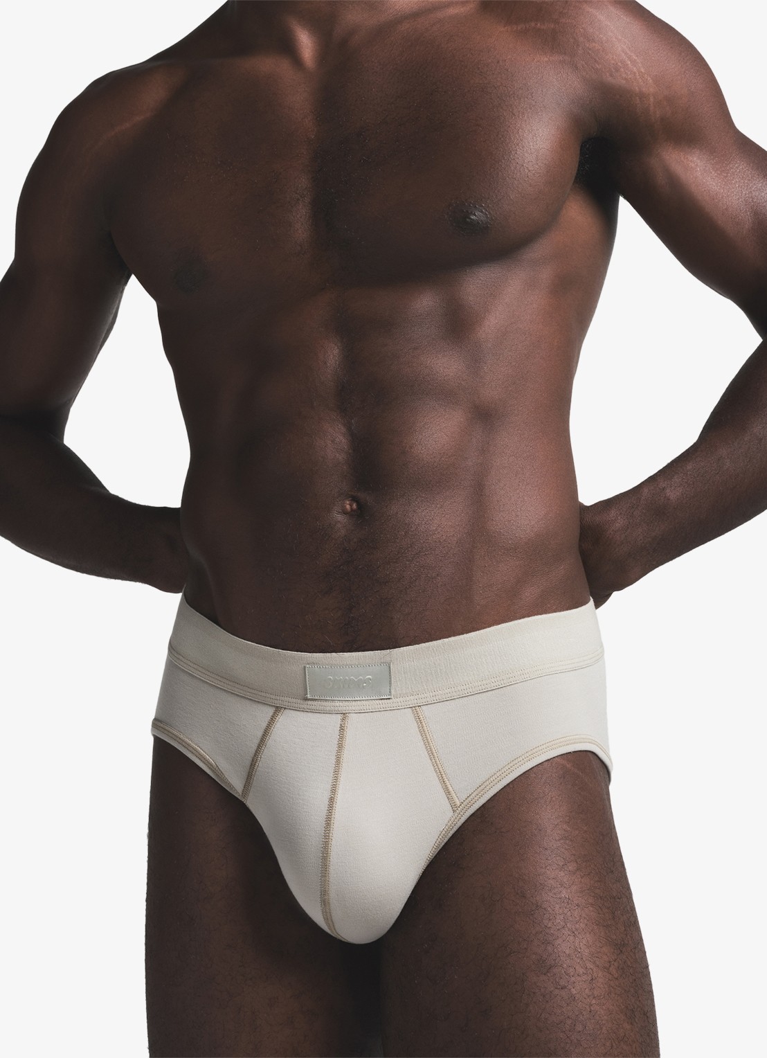 SKIMS Skims Cotton slip in 3-pack - detail 4 lindegroen