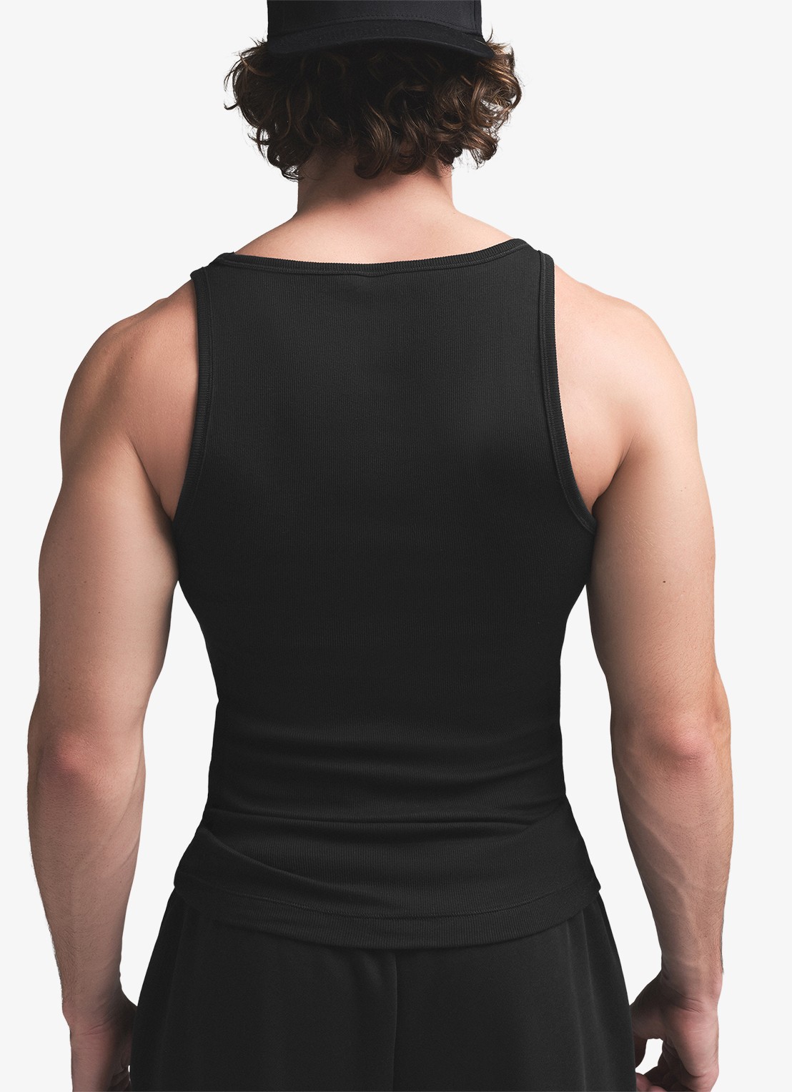 SKIMS Skims Cotton tanktop met ribstructuur in 3-pack - achterkant 3 blauw