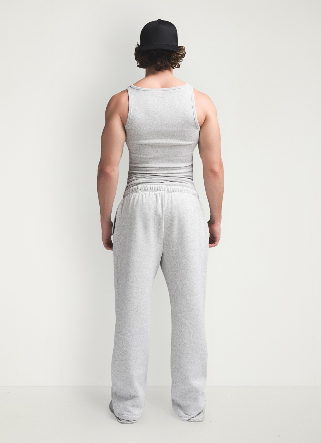 SKIMS Skims Cotton tanktop met ribstructuur in 3-pack - detail 6 blauw