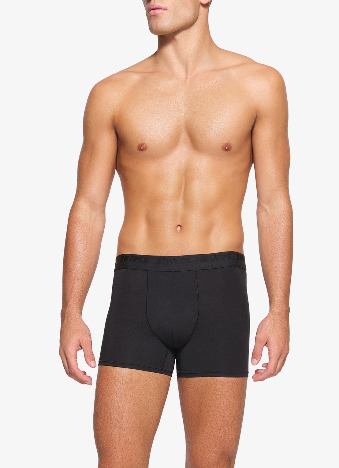 SKIMS Skims Stretch 3" boxershorts met logoband in 3-pack - detail 3 zwart