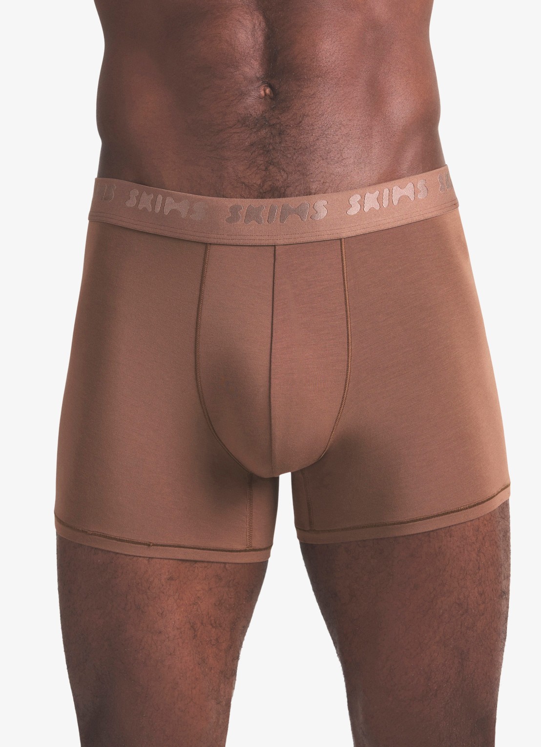 SKIMS Skims Stretch 3" boxershorts met logoband in 3-pack - detail 4 wood