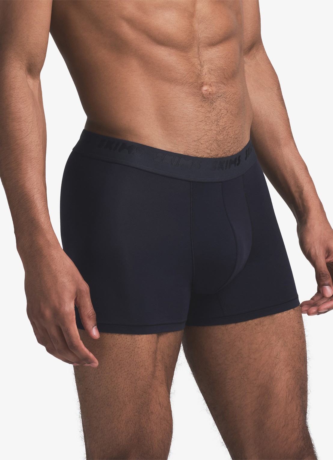 SKIMS Skims Stretch 3" boxershorts met logoband in 3-pack - detail 2 indigo