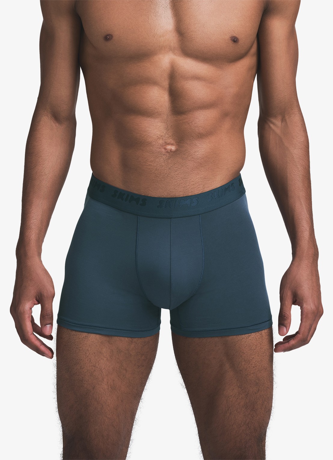 SKIMS Skims Stretch 3" boxershorts met logoband in 3-pack - detail 5 indigo