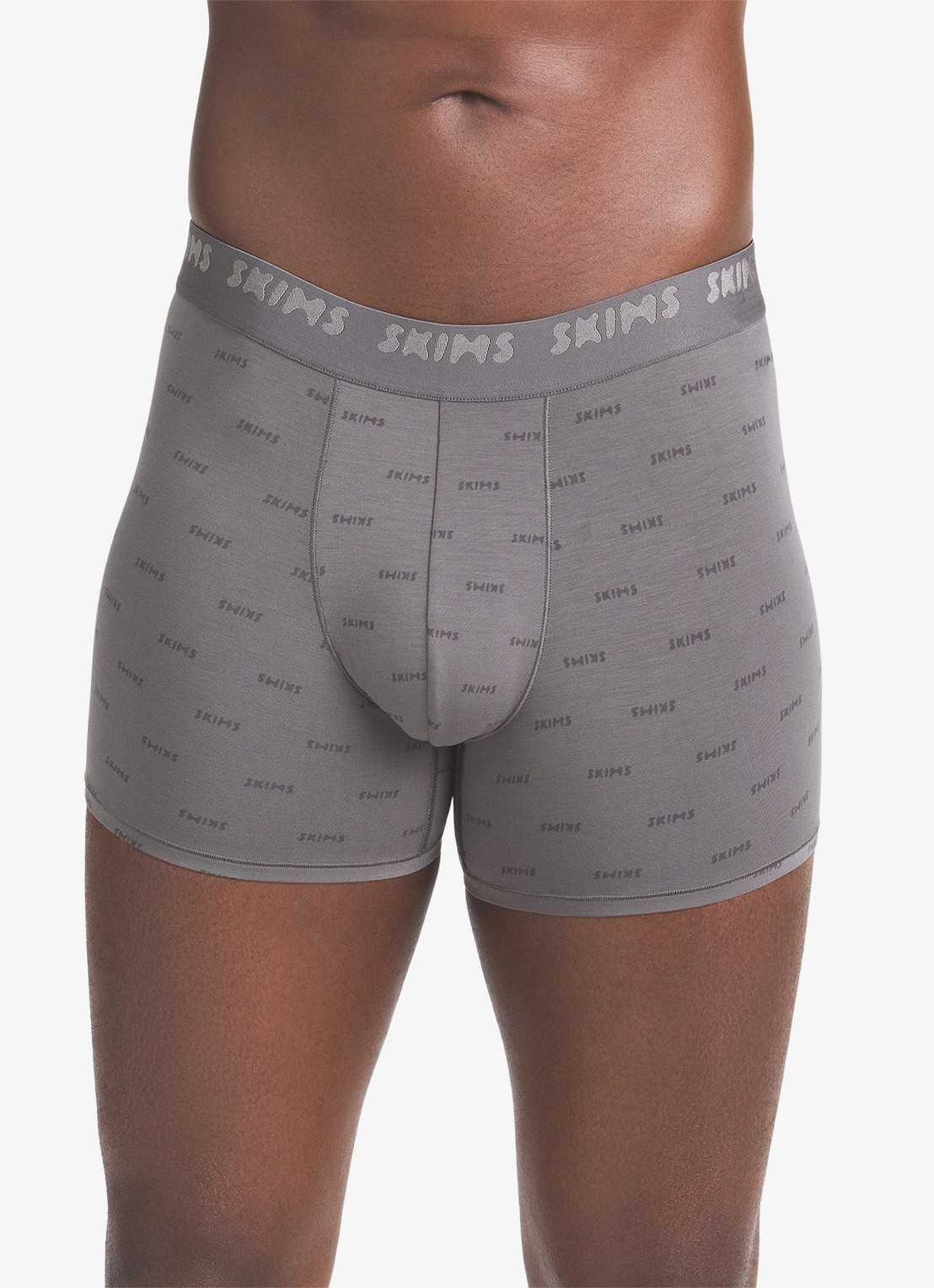 SKIMS Skims Stretch 3" boxershorts met logoband in 3-pack - detail 3 donkergrijs