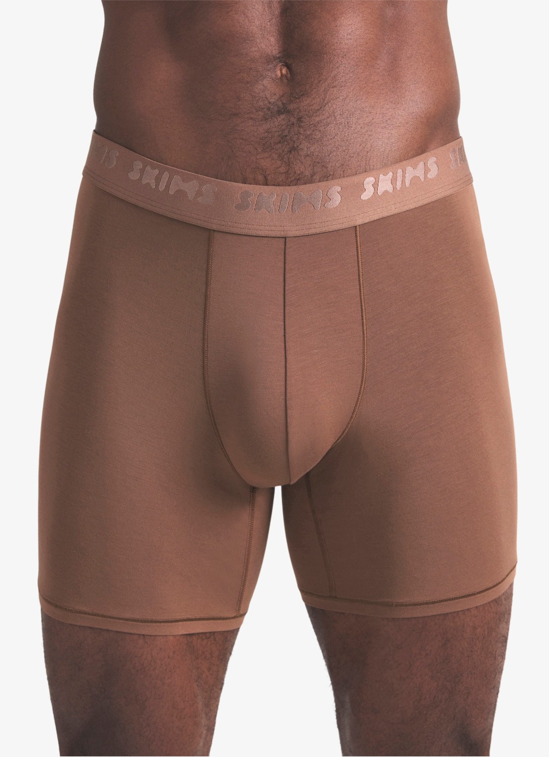 SKIMS Skims Stretch 5" boxershorts met logoband in 3-pack - detail 2 wood