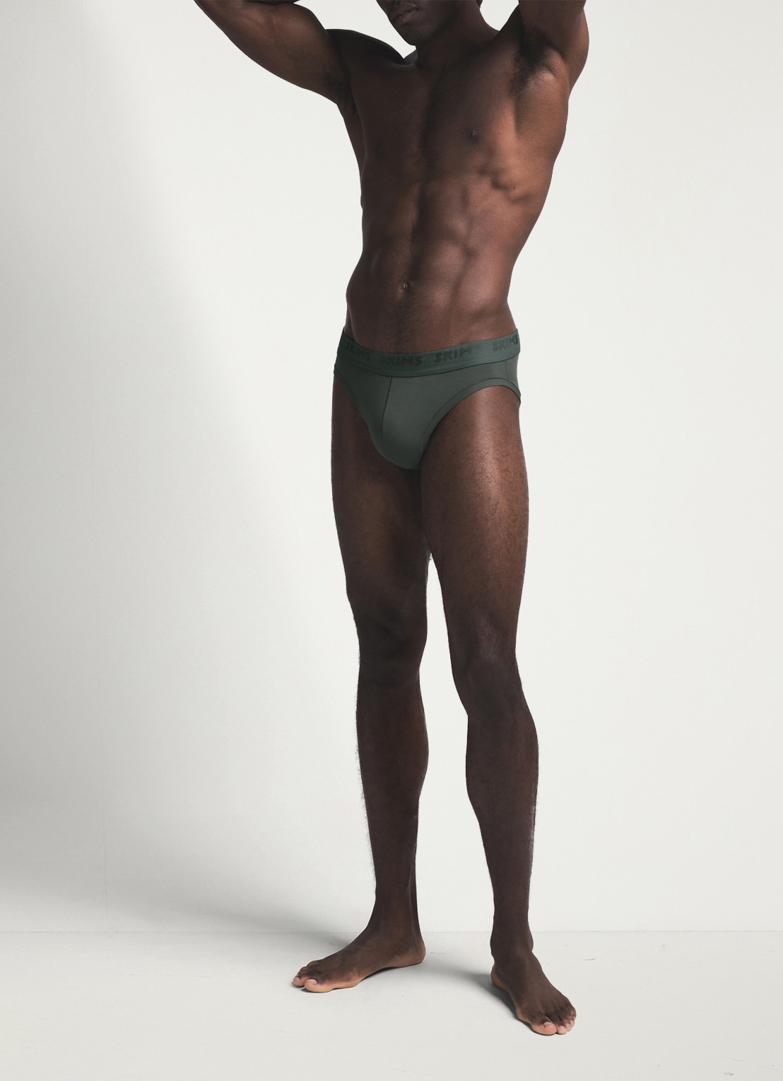 SKIMS Skims Stretch slip in 3-pack - detail 5 donkergroen