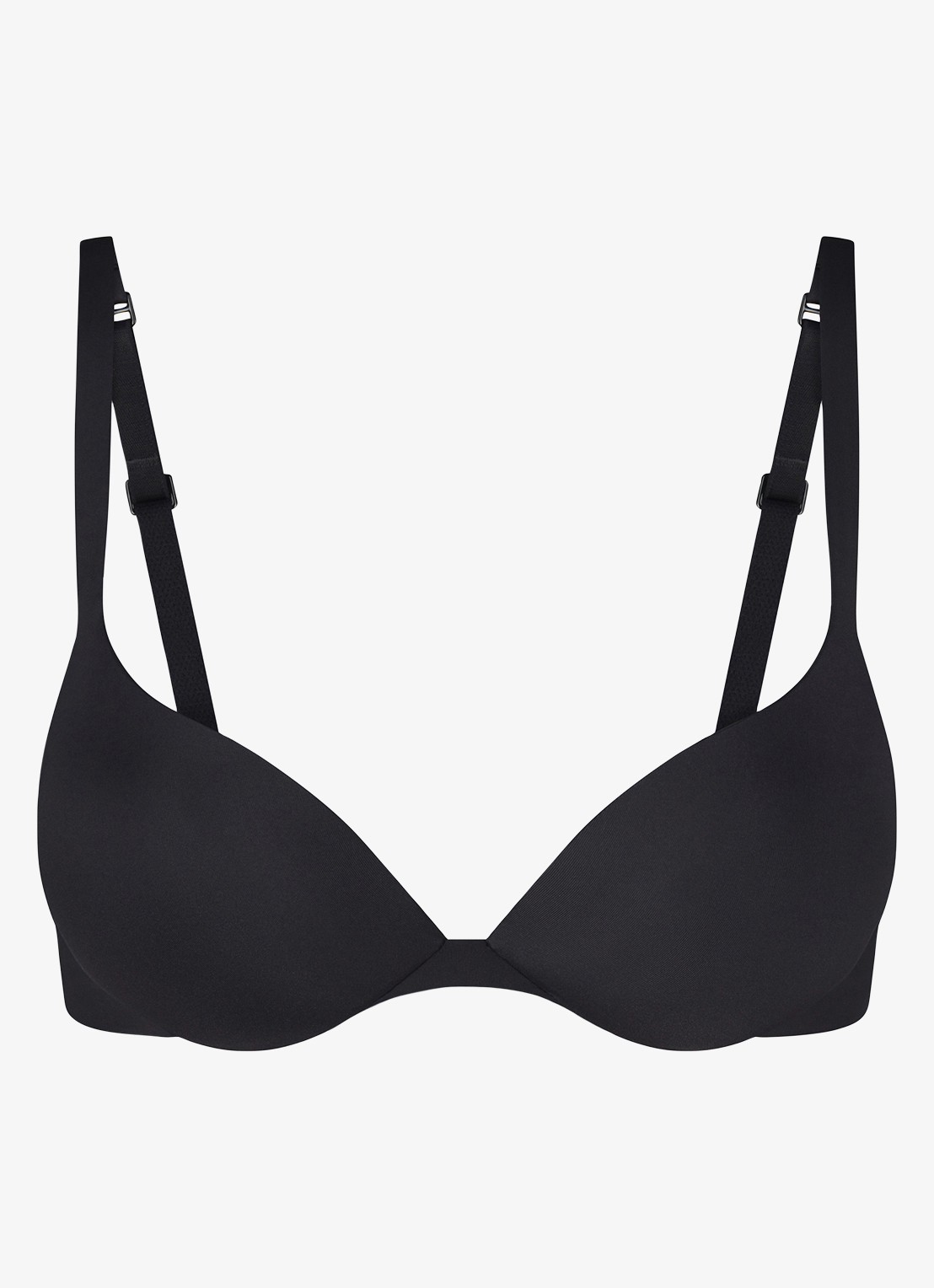 SKIMS Skims Ultimate plunge push up bh  - voorkant 3 zwart