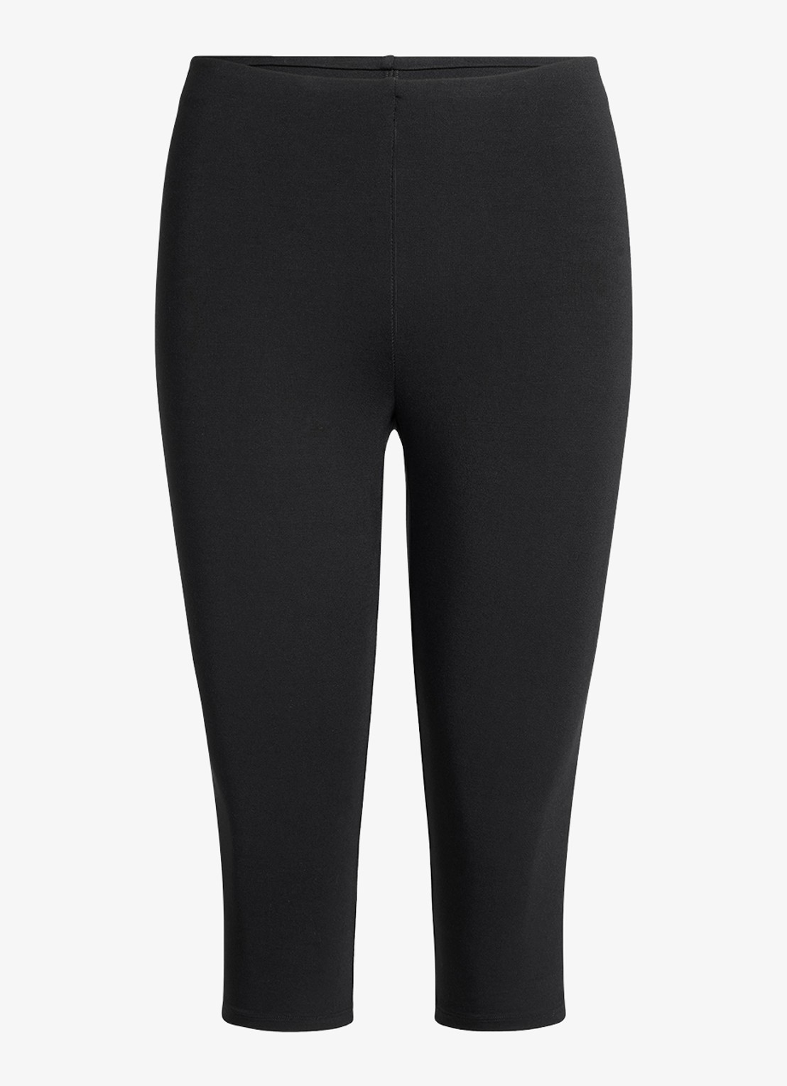 SKIMS Smooth Layers high waist capri broek - voorkant 3 zwart
