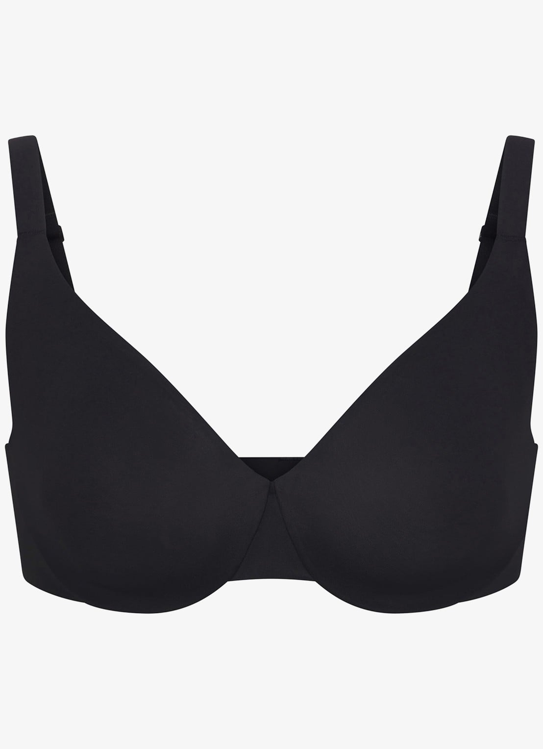 SKIMS Smoothing Intimates full coverage bh - voorkant zwart