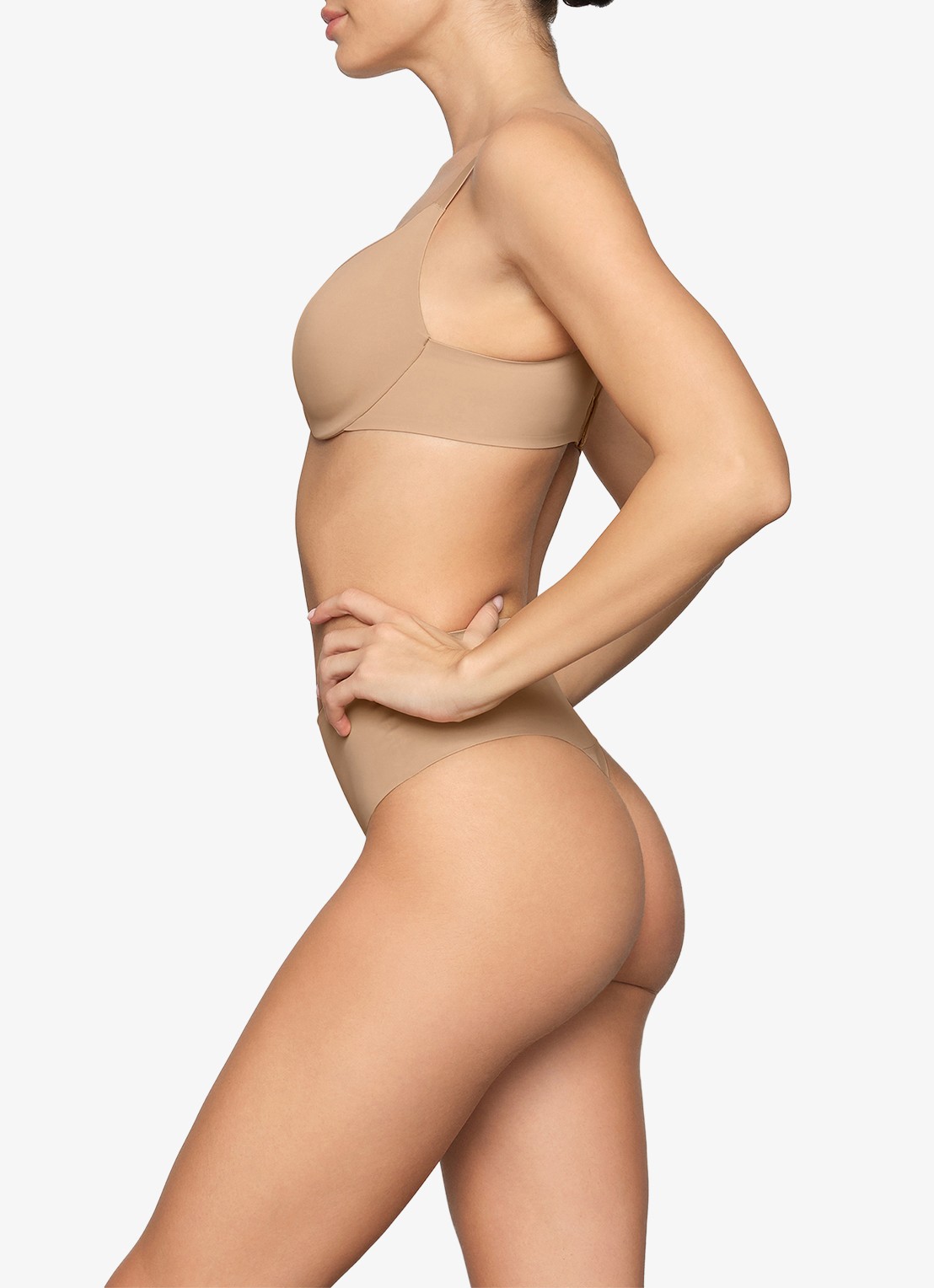 SKIMS Smoothing Intimates full coverage bh - detail 3 creme