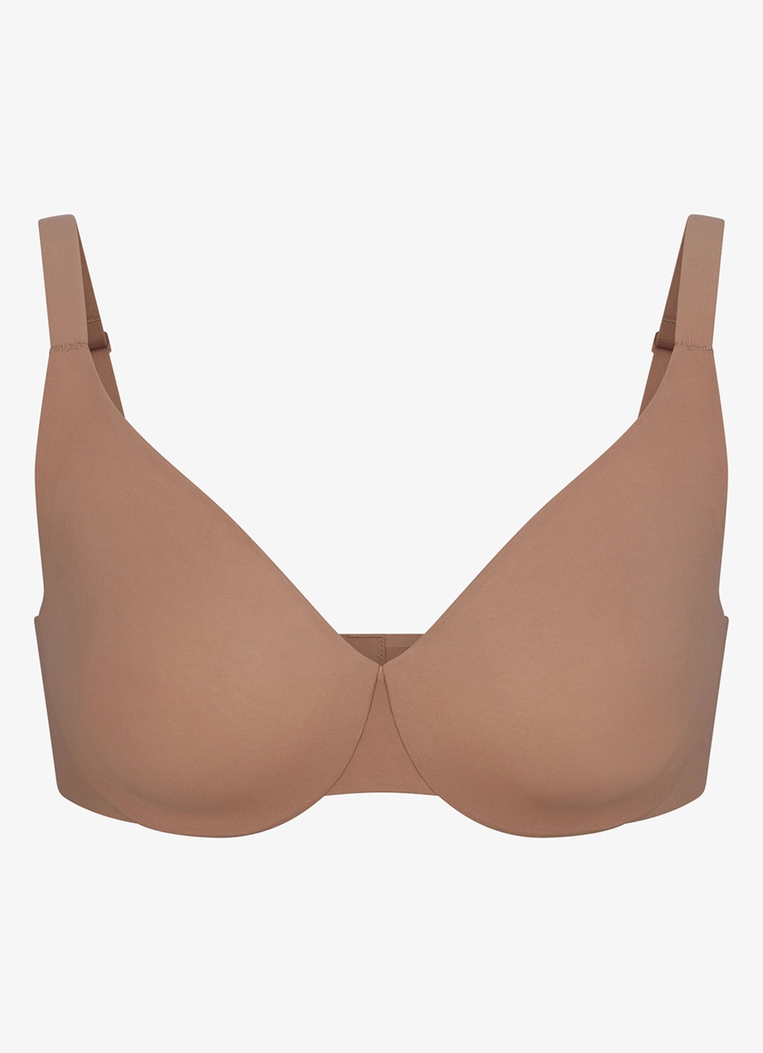 SKIMS Smoothing Intimates full coverage bh - voorkant 4 bruin