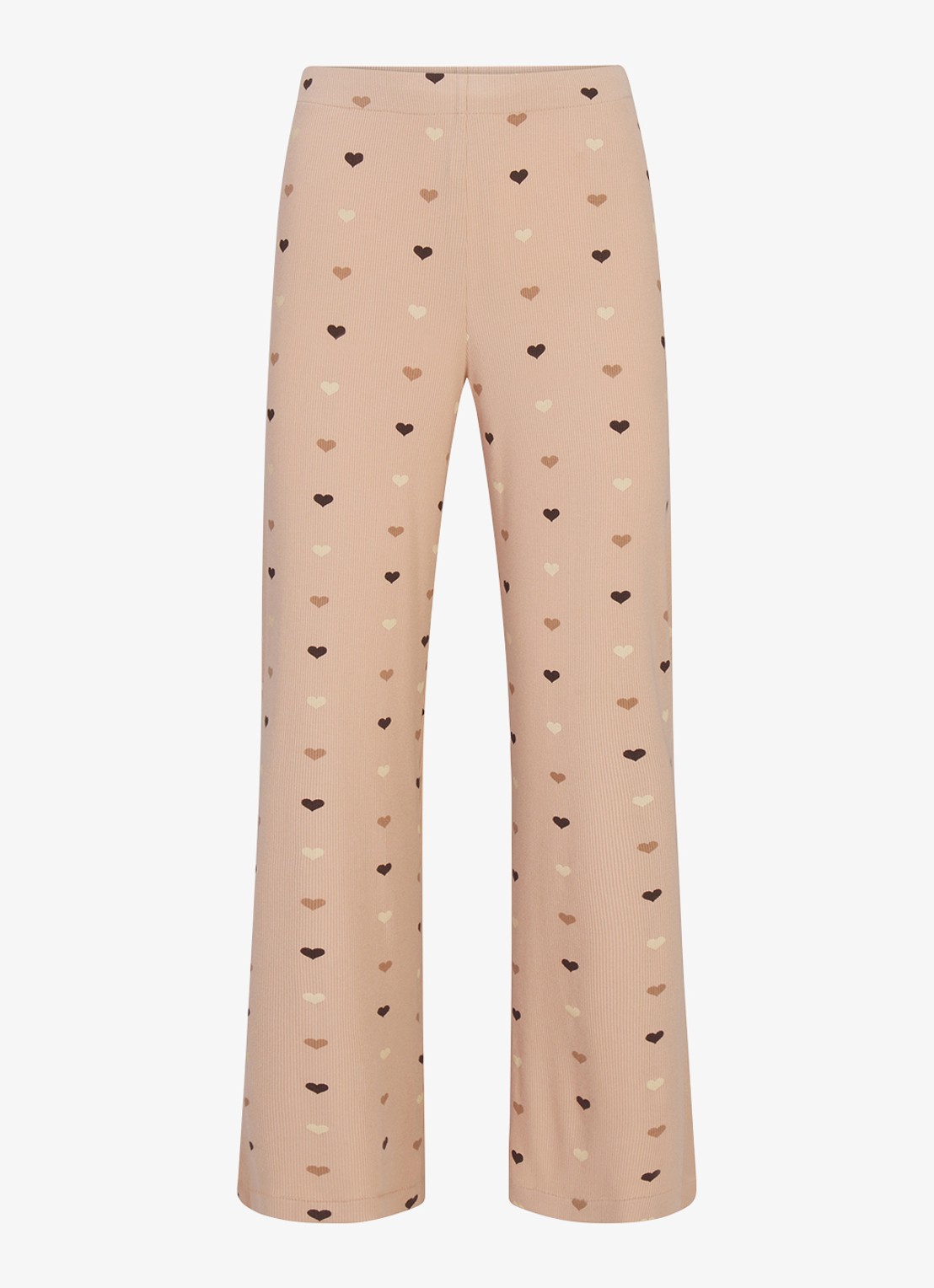 SKIMS Soft Lounge pyjamaset met print - voorkant mica mini heart halfdrop