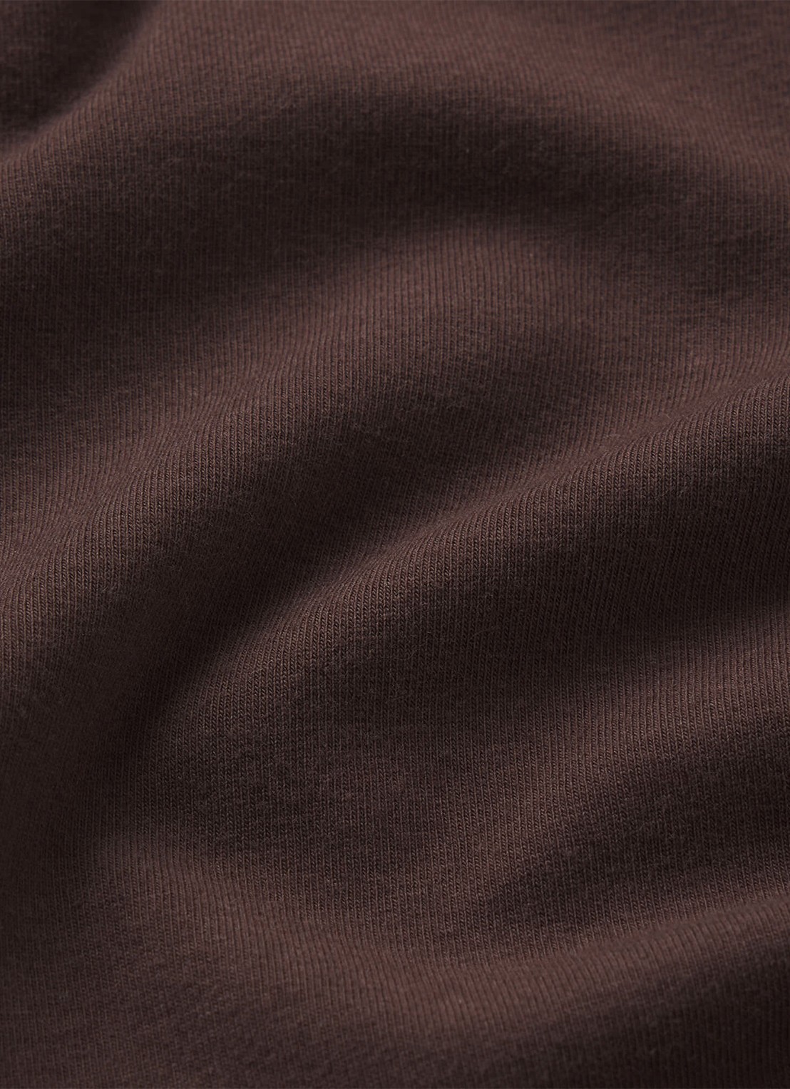 SKIMS T-shirt met stretch - detail 4 bruin