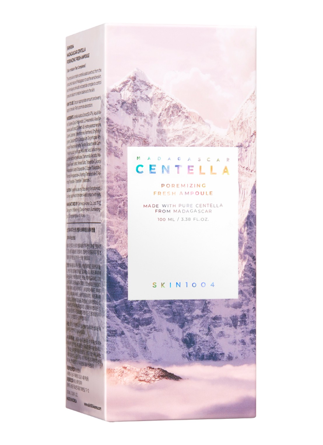 Skin1004  Madagascar Centella Poremizing Fresh Ampoule - serum - voorkant 2 undefined
