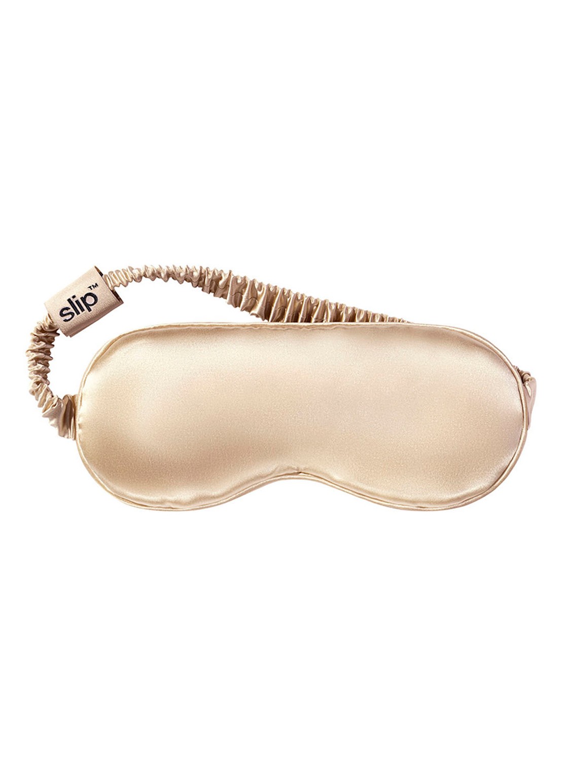slip Silk Sleep Mask - slaapmasker van zijde - voorkant 2 beige