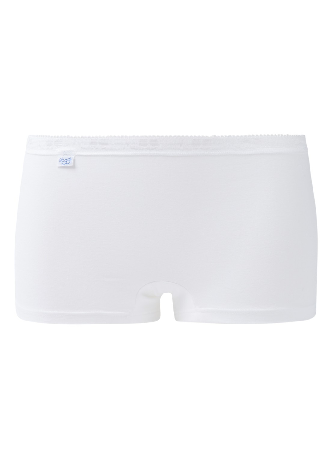Sloggi Basic midi shorts - voorkant 3 wit