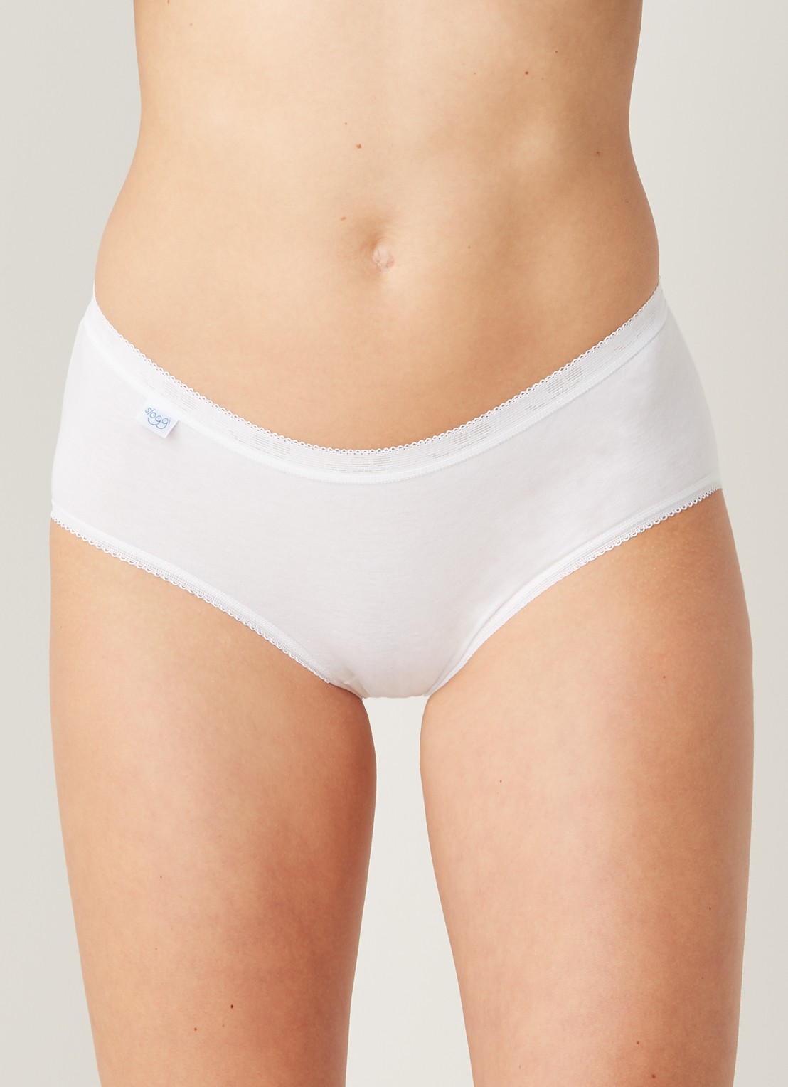 Sloggi Basic Midi slip - detail 2 wit