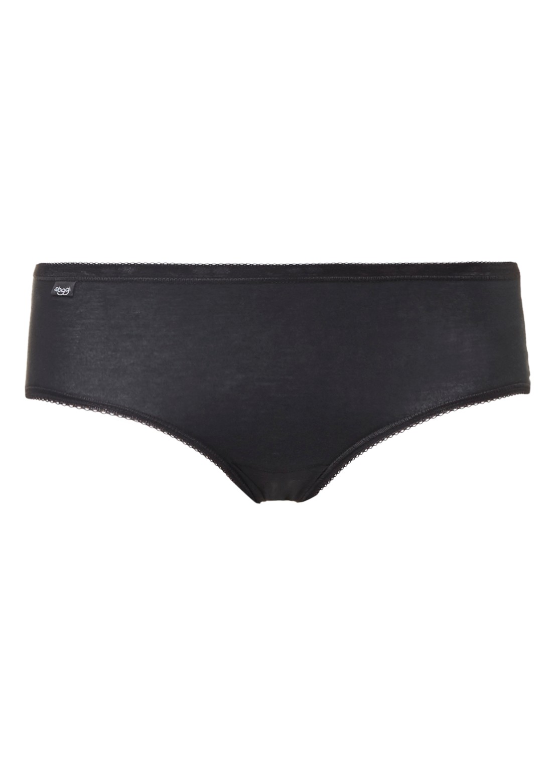 Sloggi Basic Midi slip - voorkant zwart