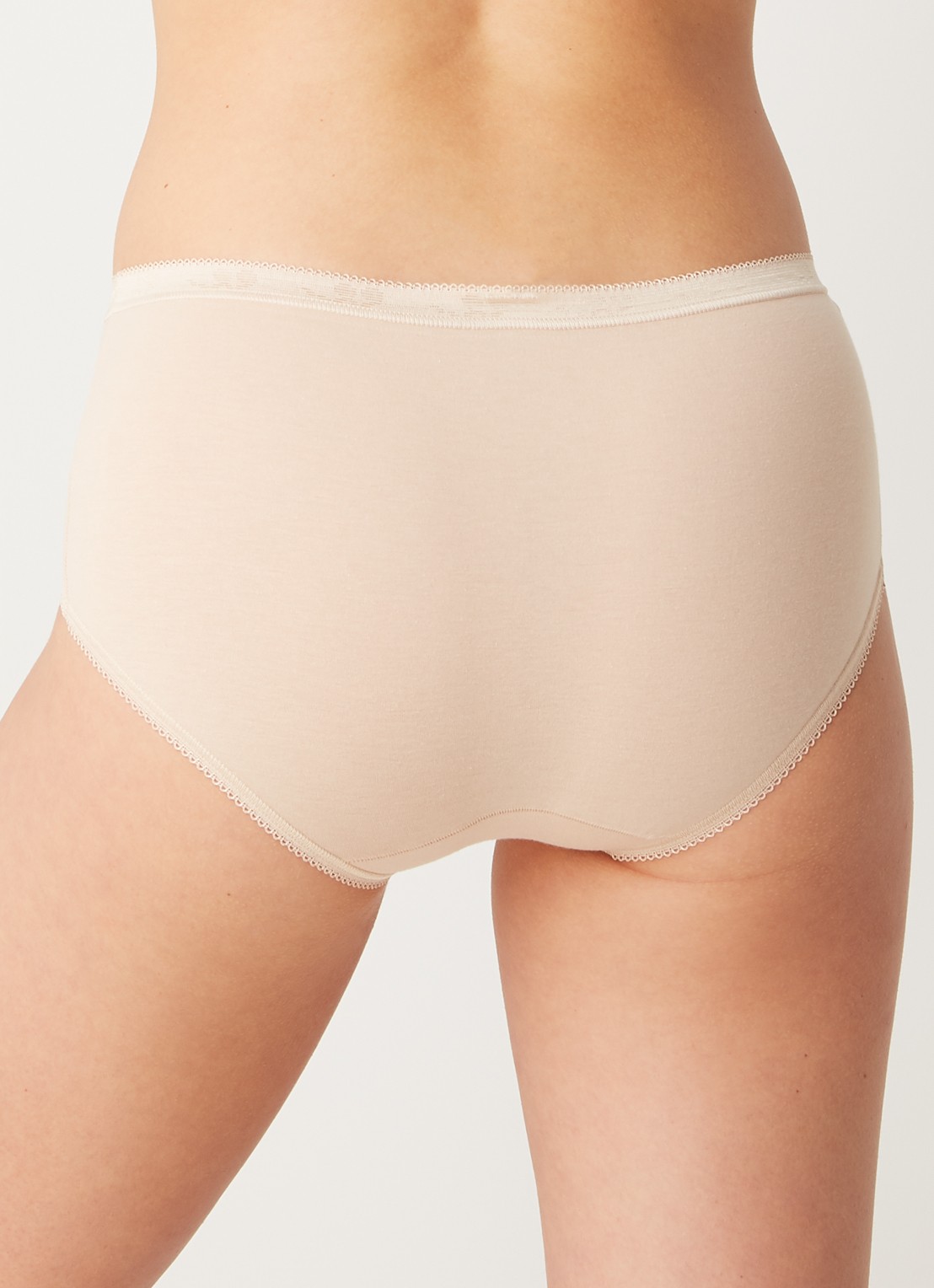 Sloggi Basic Midi slip - achterkant 2 beige