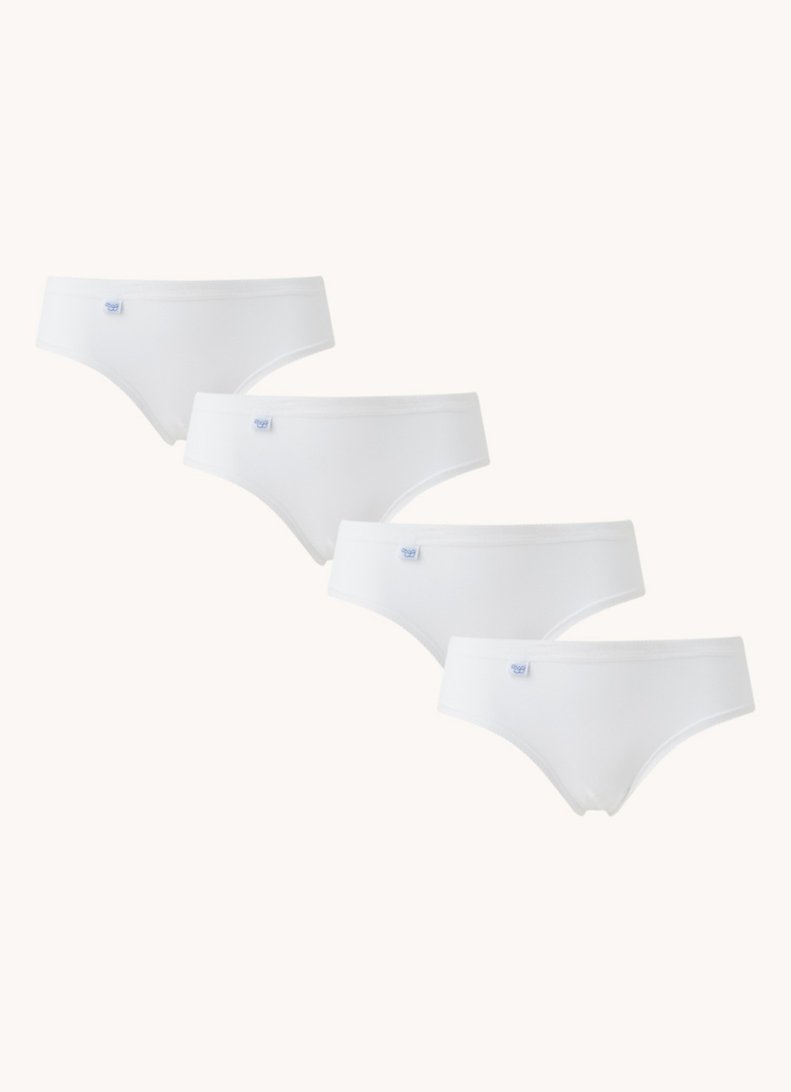 Sloggi Basic+ mini slip in 4-pack - voorkant wit