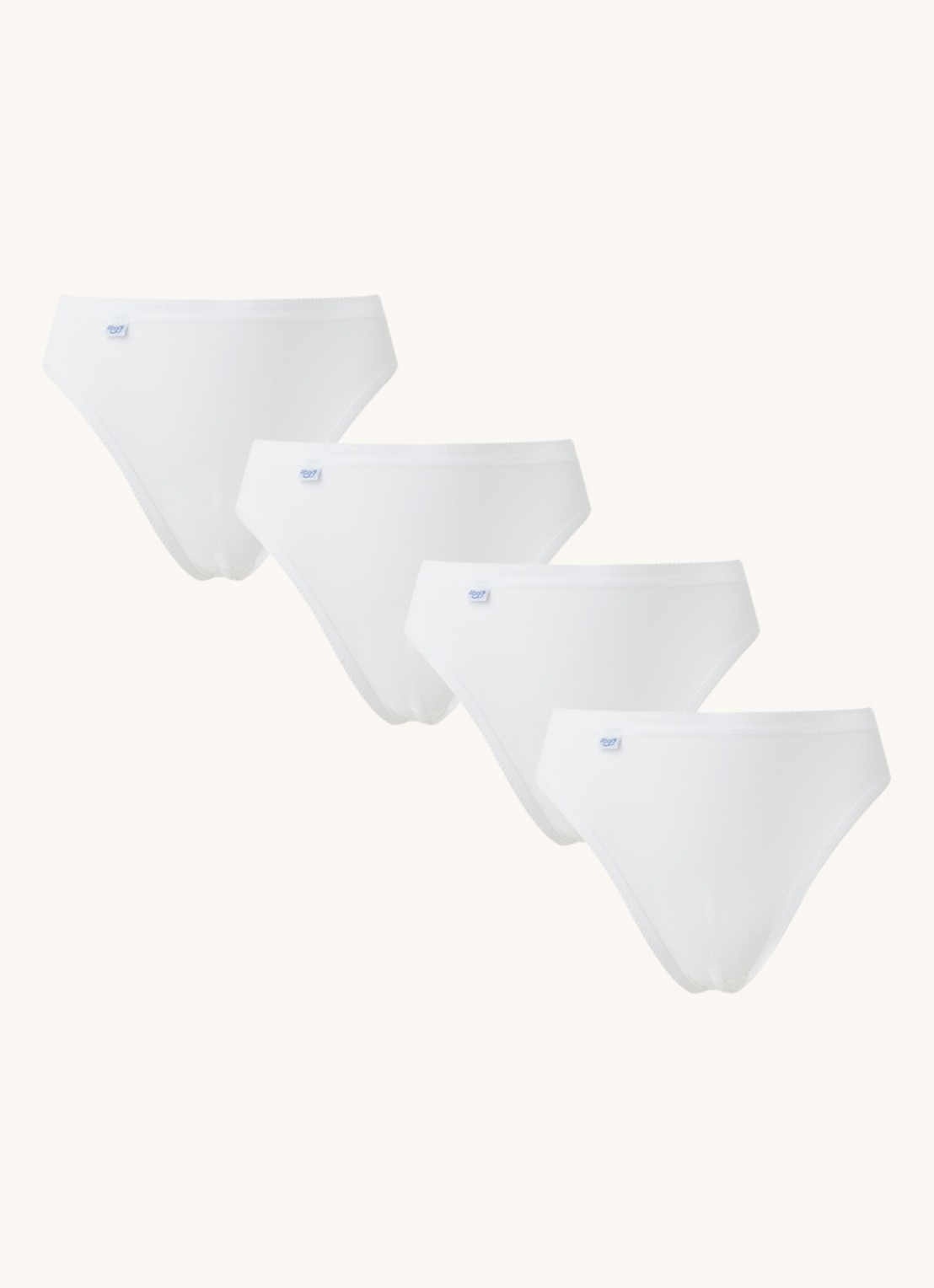 Sloggi Basic+ tai slip in 4-pack - voorkant 2 wit