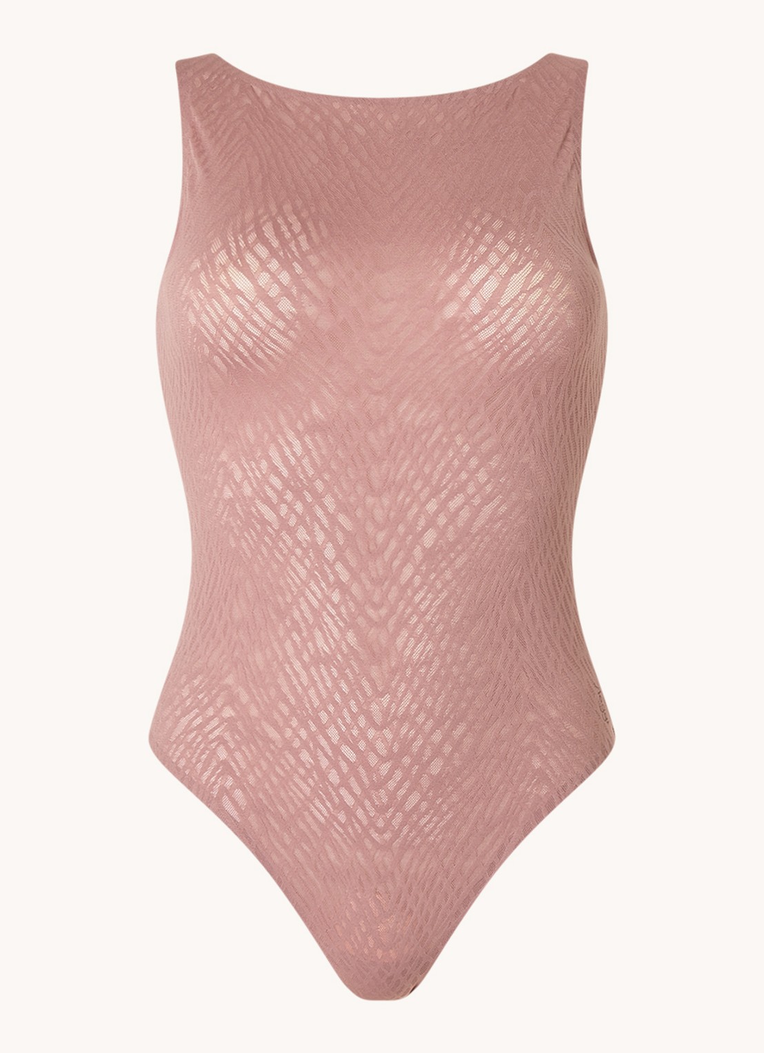 Sloggi Bliss naadloze body  - voorkant 4 oudroze