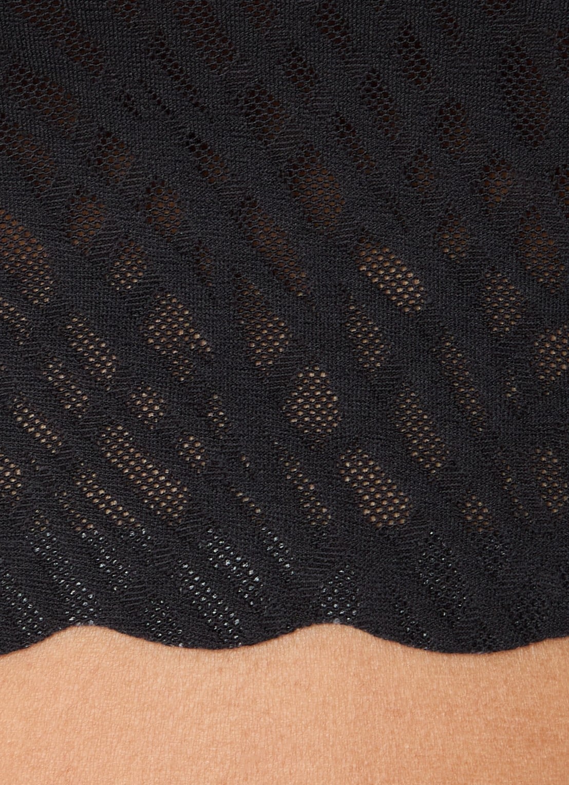 Sloggi Bliss naadloze crop top  - detail 2 zwart