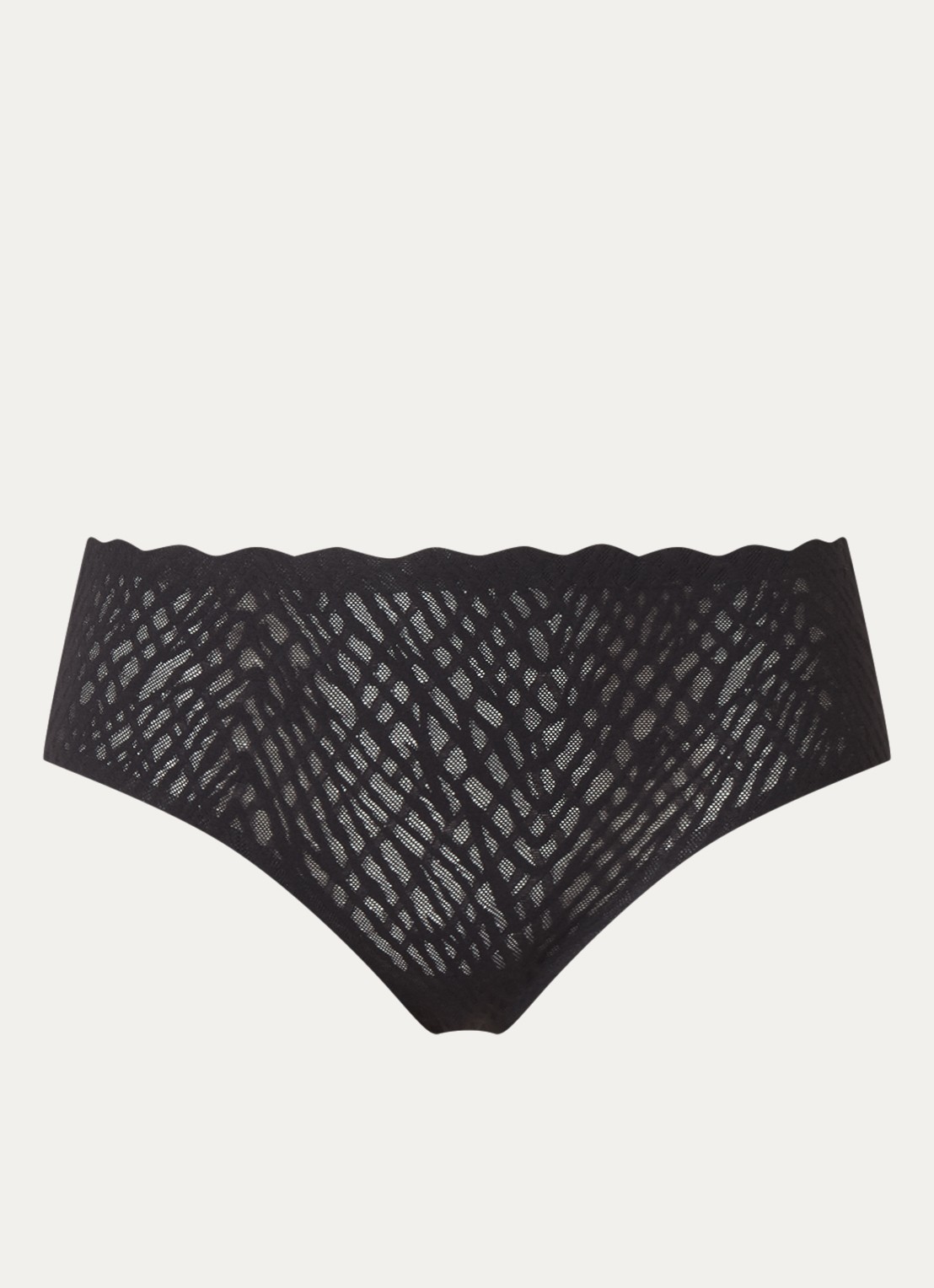 Sloggi Bliss naadloze hipster - voorkant 4 zwart