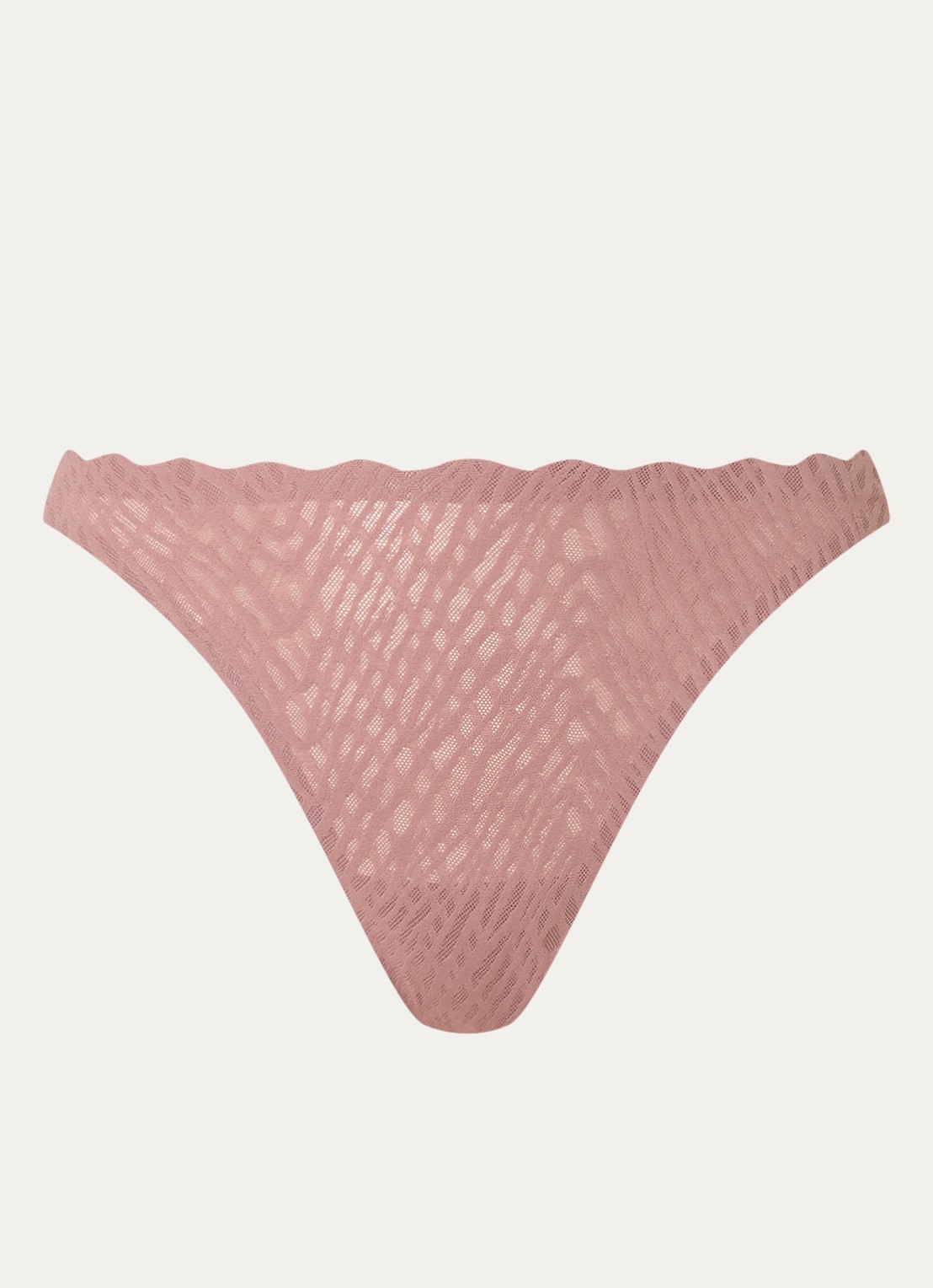 Sloggi Bliss naadloze string - voorkant 4 oudroze