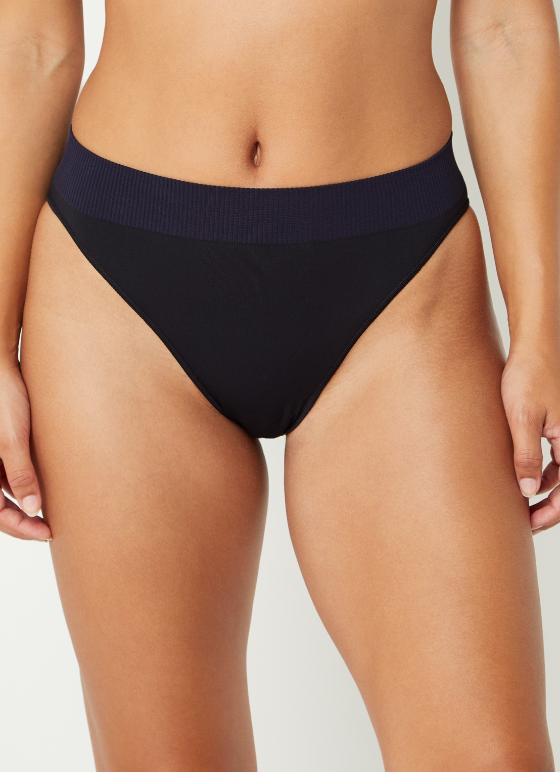 Sloggi Ever Infused Aloe high waisted slip - detail zwart