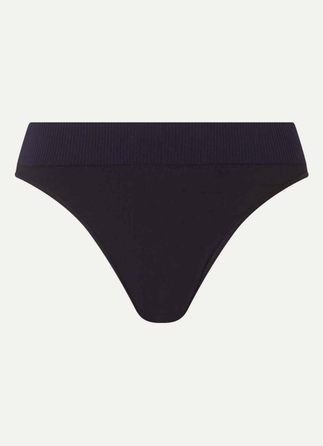 Sloggi Ever Infused Aloe high waisted slip - voorkant 3 zwart