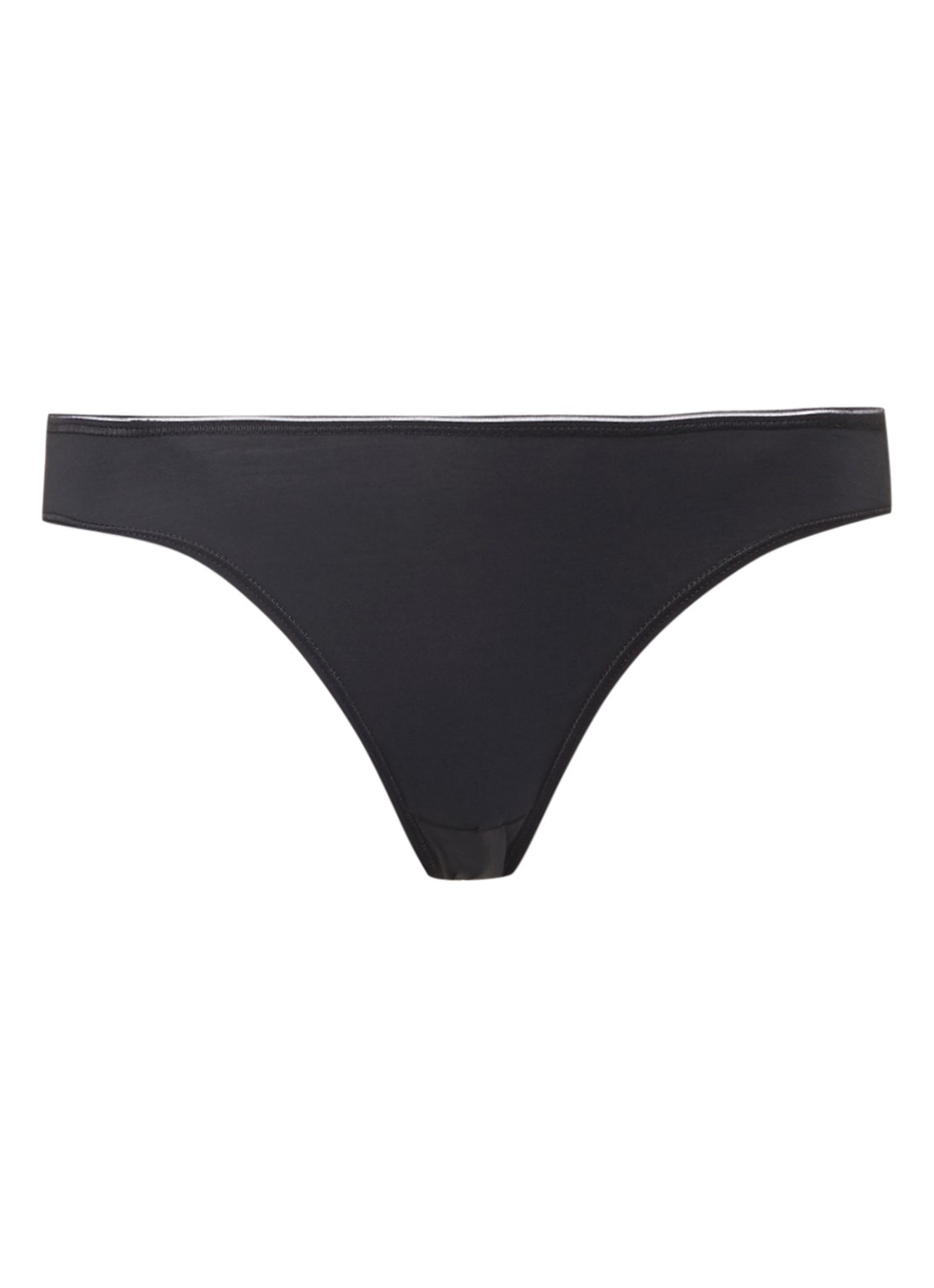 Sloggi Feel Sensational tai slip - voorkant 2 zwart