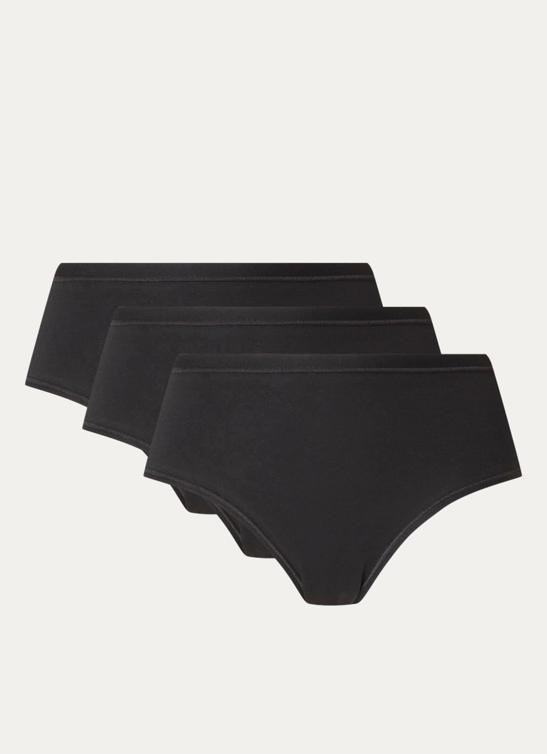 Sloggi Go Daily slip in 3-pack - voorkant 4 zwart