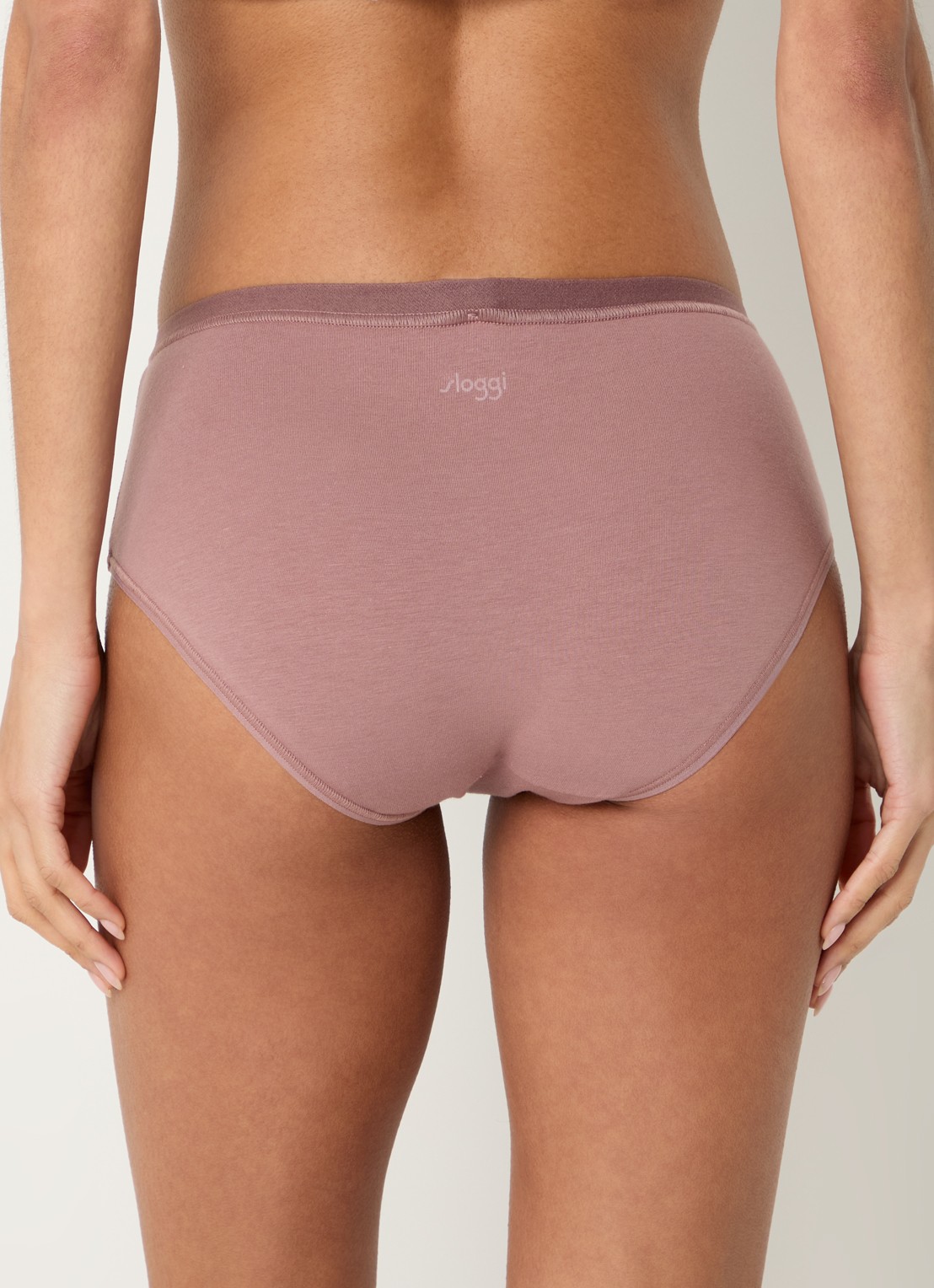 Sloggi Go Daily slip in 3-pack - achterkant 3 oudroze