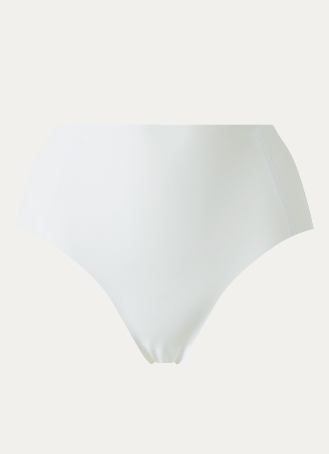 Sloggi High waisted slip - voorkant wit
