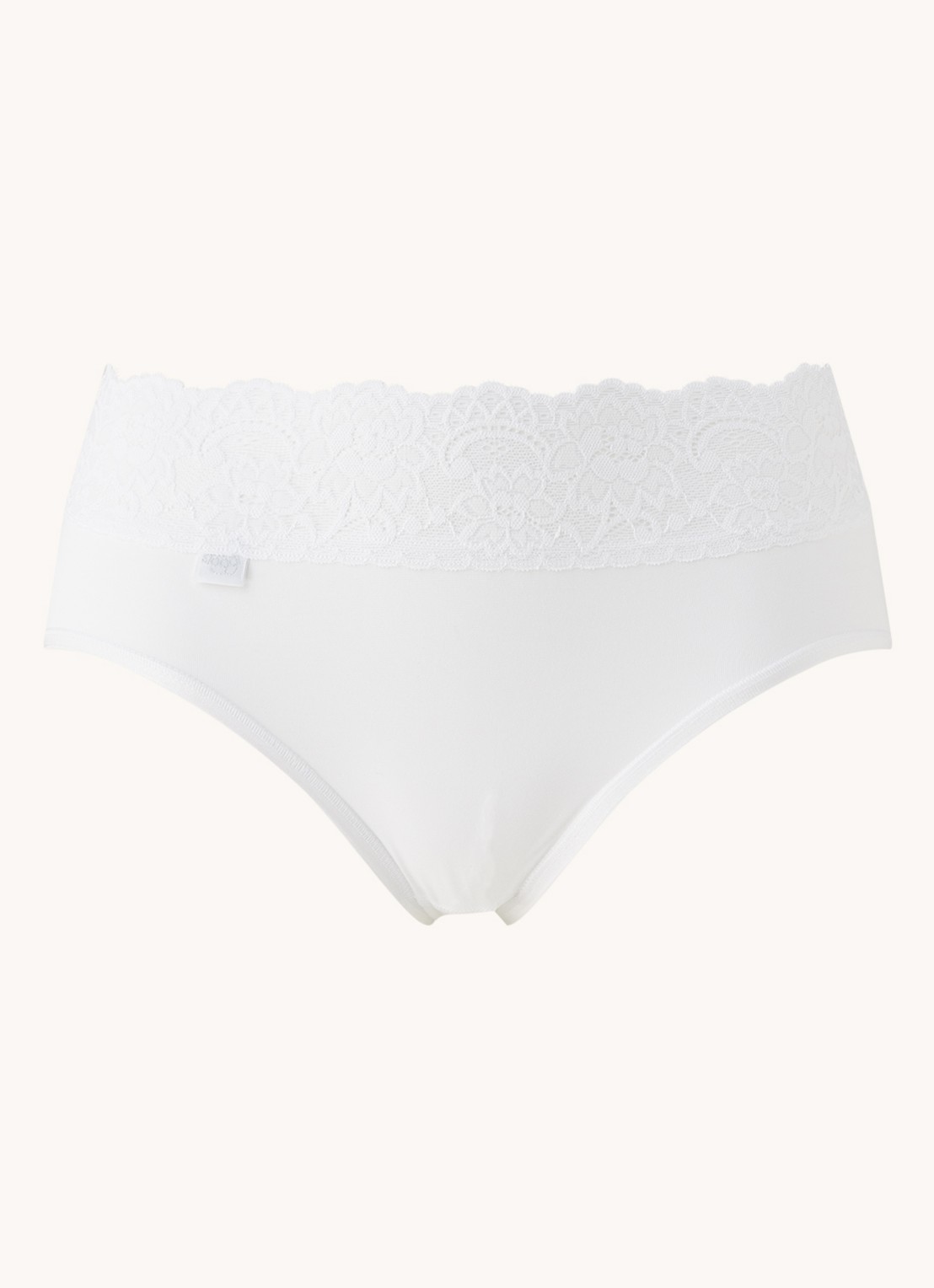Sloggi Romance Midi slip - voorkant 3 wit