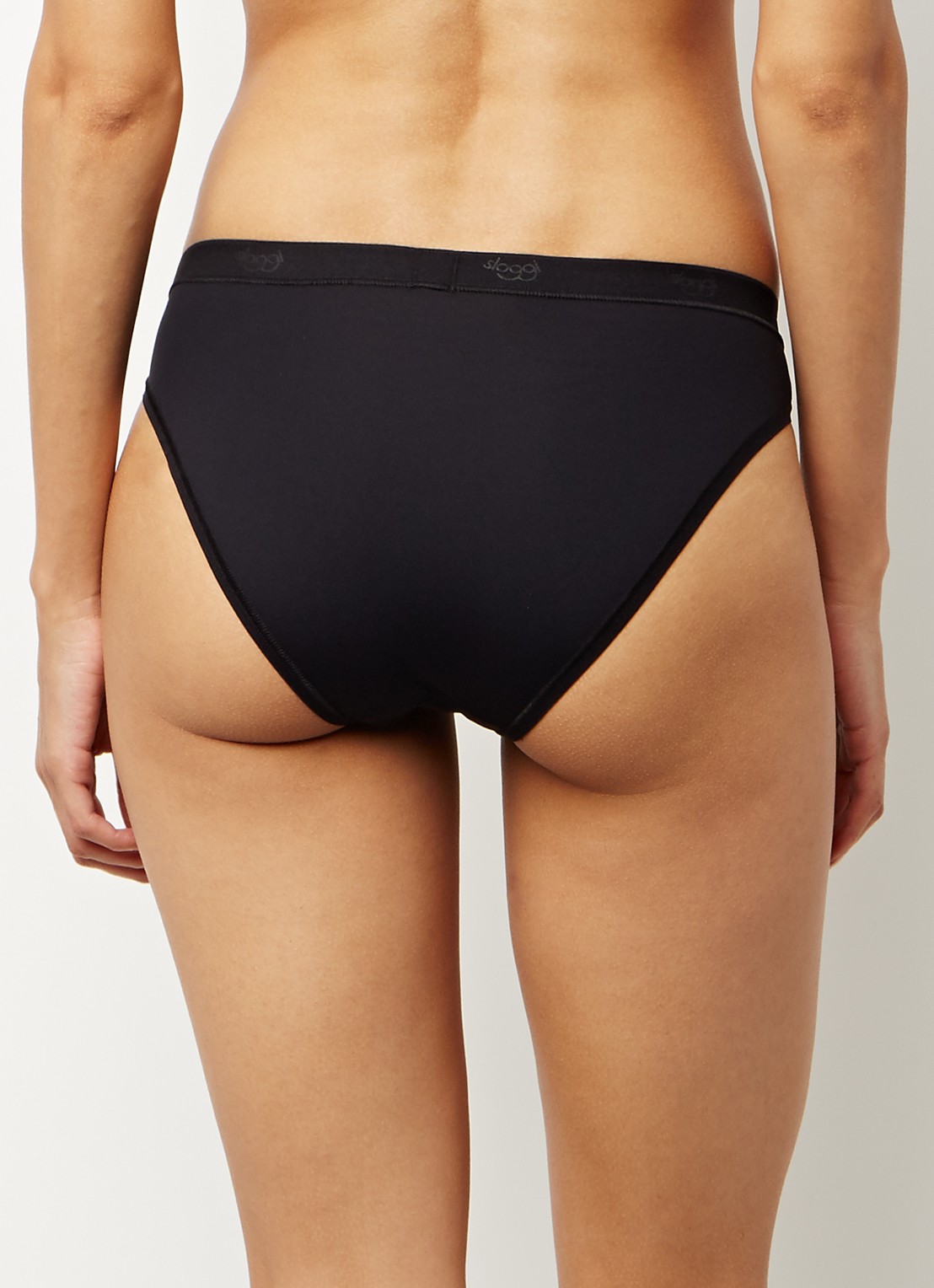Sloggi Slip Sensual Fresh Tai - achterkant zwart