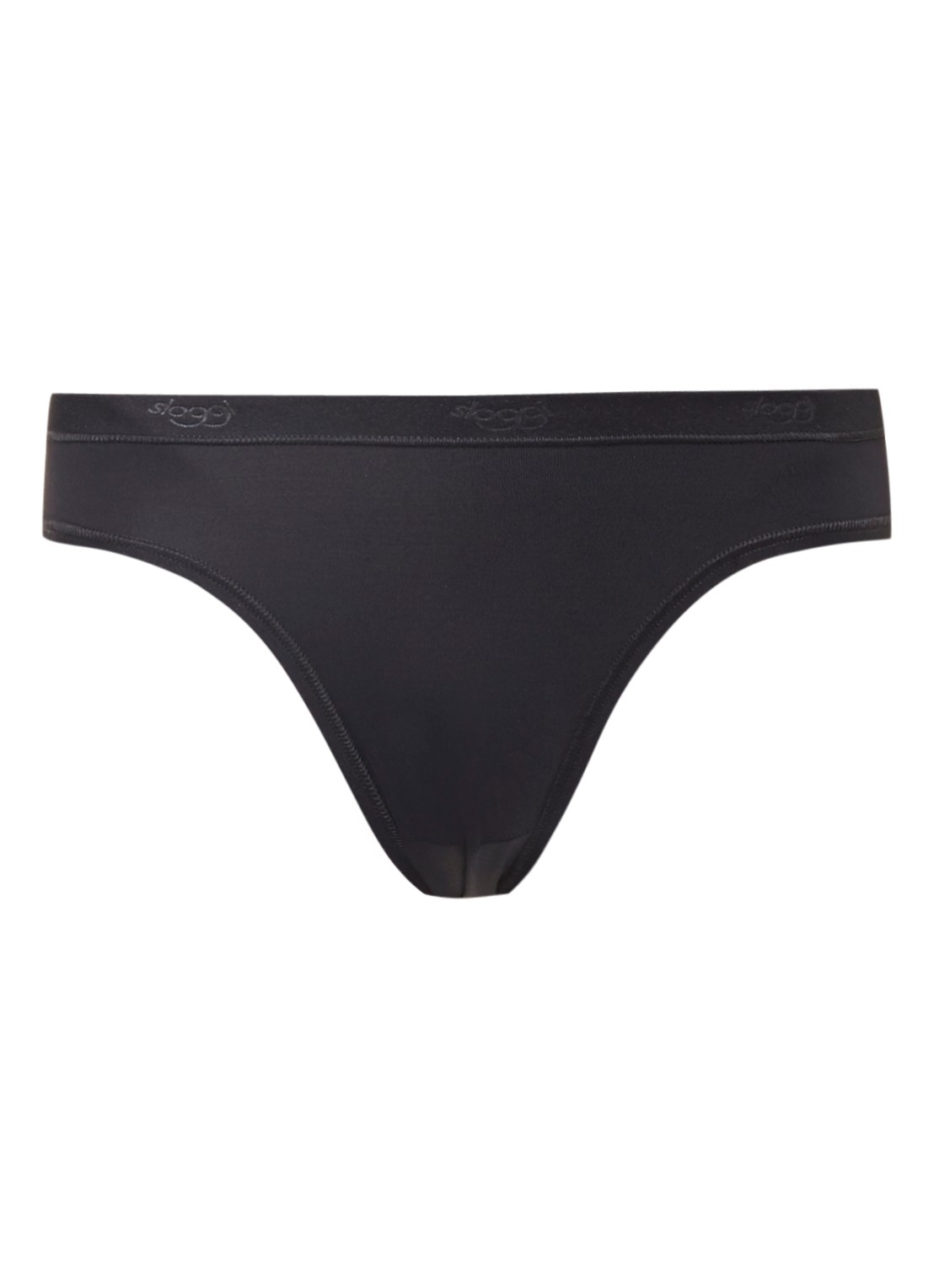 Sloggi Slip Sensual Fresh Tai - voorkant 2 zwart