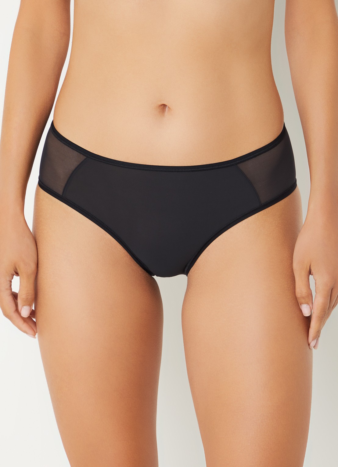 Sloggi Soft ADAPT hipster met mesh - detail 3 zwart