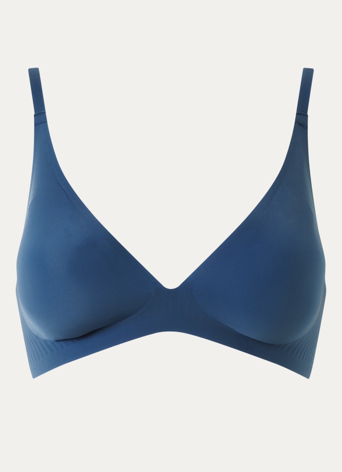 Sloggi Sport bh met high support en uitneembare vulling - voorkant petrol