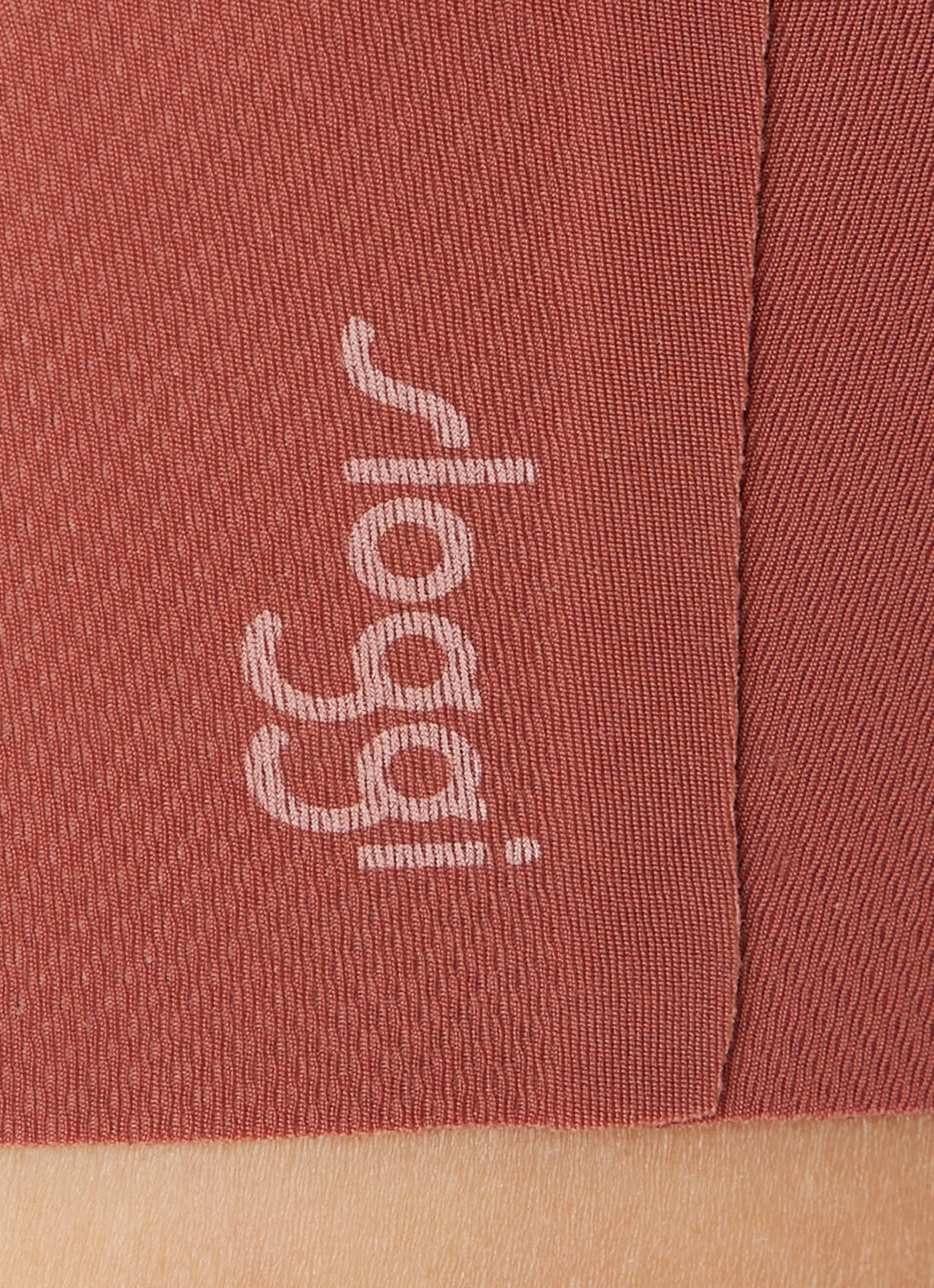Sloggi Zero Feel 2.0 naadloze bralette met uitneembare vulling - detail 2 roodbruin