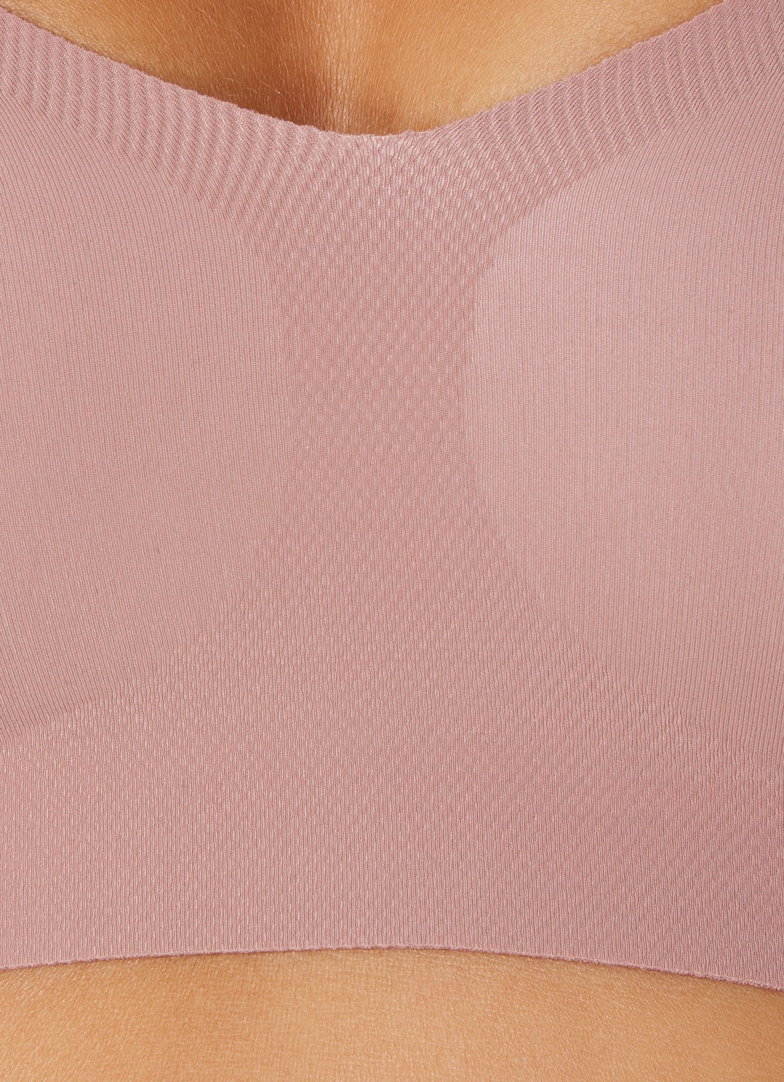 Sloggi Zero Feel 2.0 naadloze bralette met uitneembare vulling - detail 5 oudroze