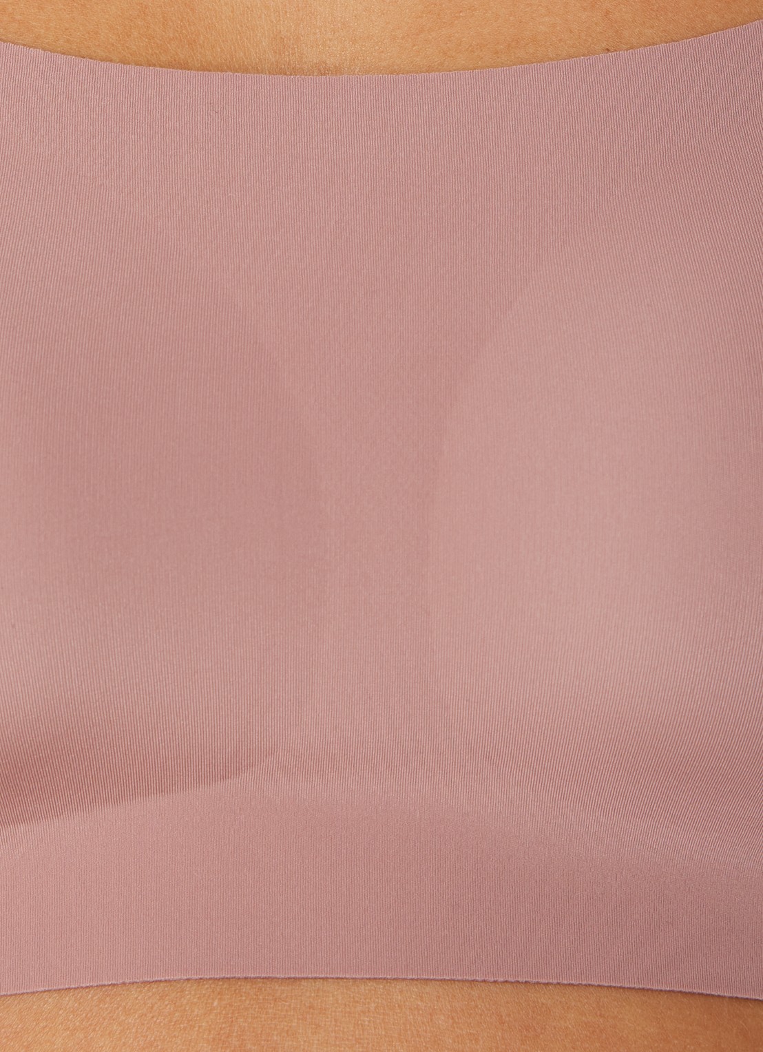 Sloggi Zero Feel 2.0 naadloze crop top met uitneembare vulling - detail 3 oudroze